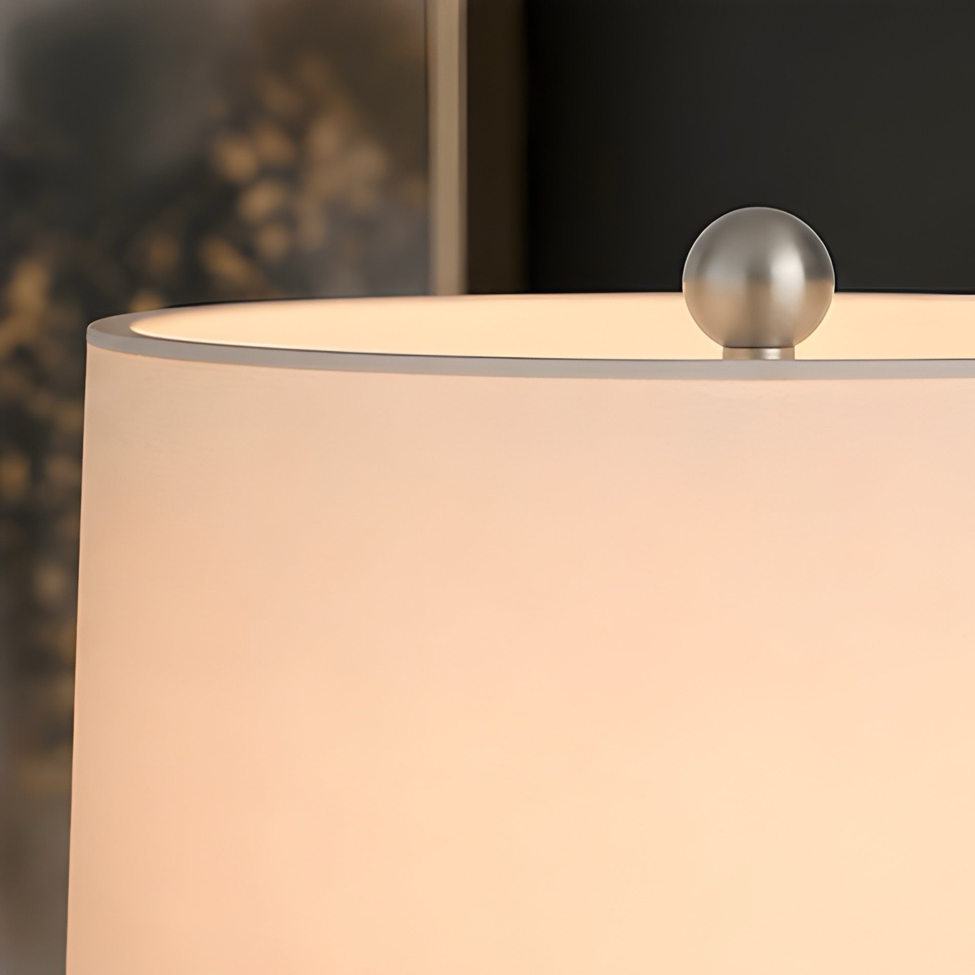 Noir Classic Column Floor Lamp