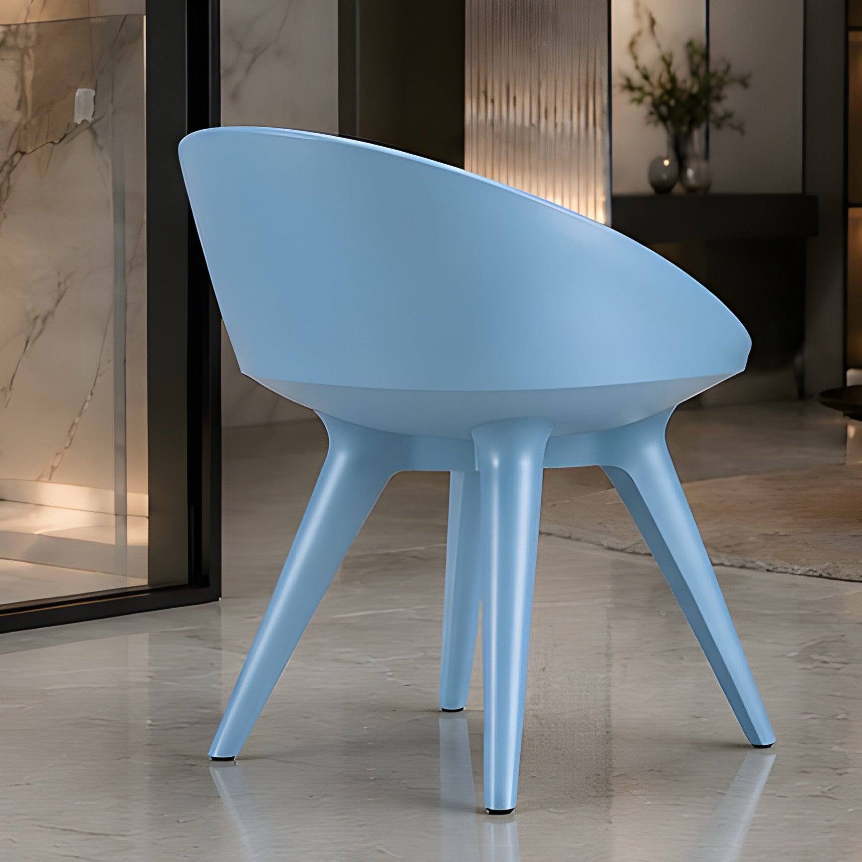 Sculptural Accent Chair