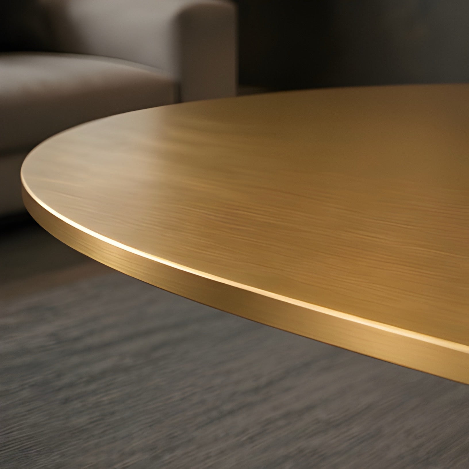 Sculptural Arc Coffee Table