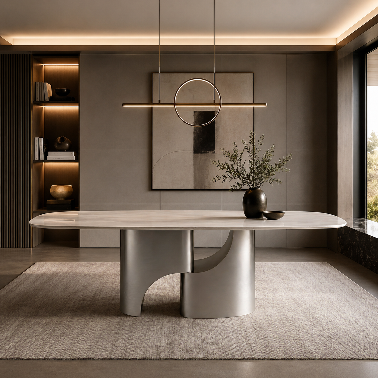 Eclipse Arc Dining Table