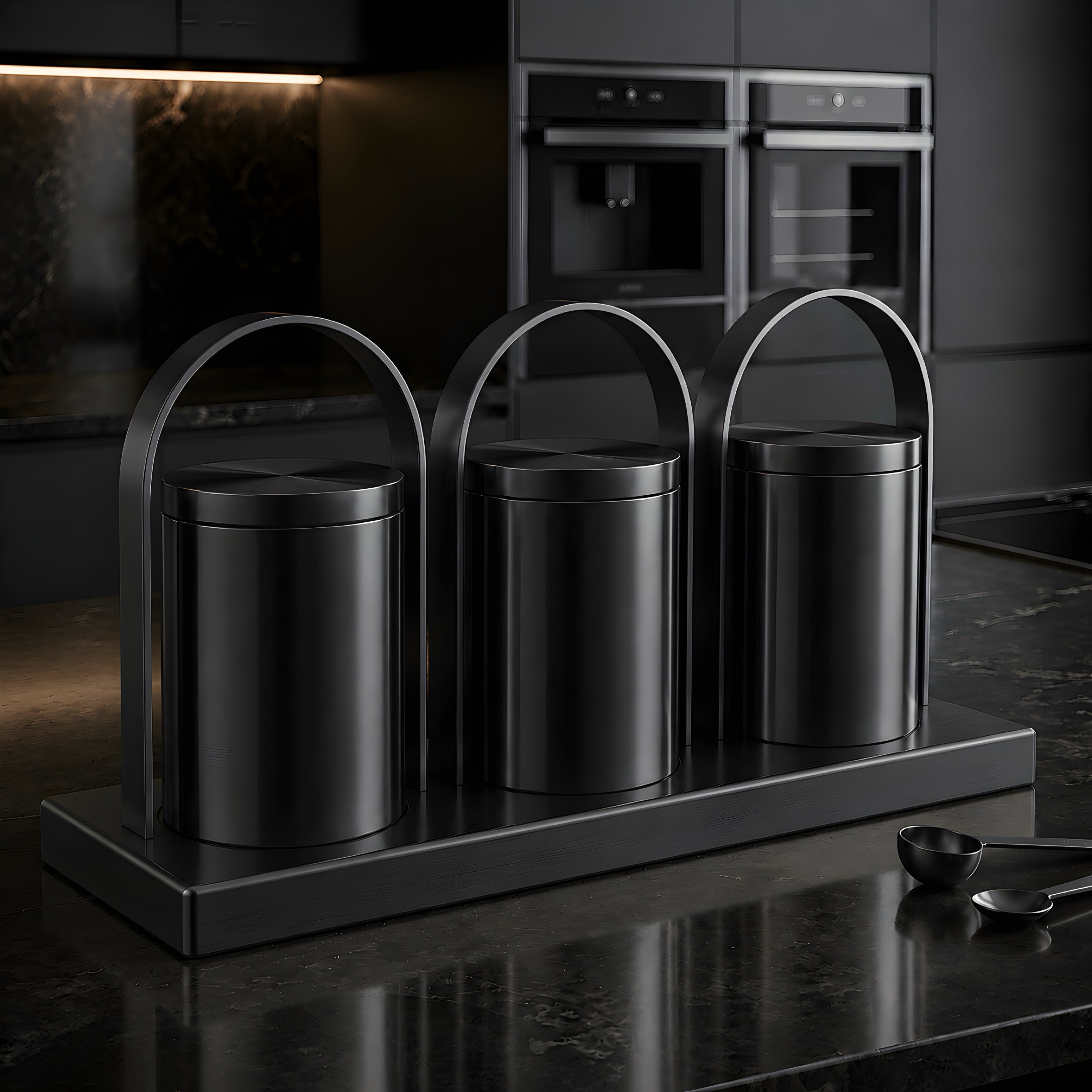 Obsidian Arc Canister Set