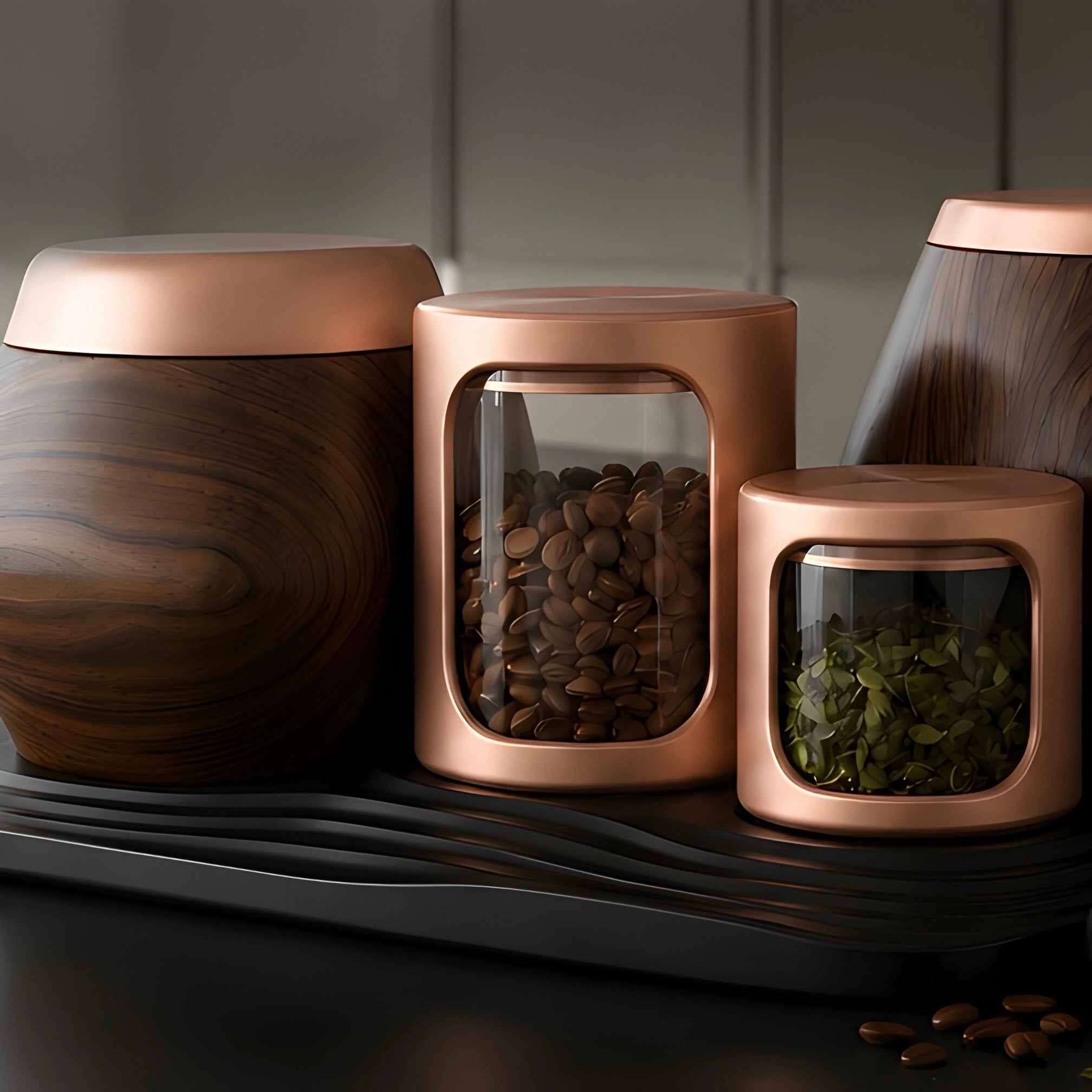 Aurewood Luxe Canister Set