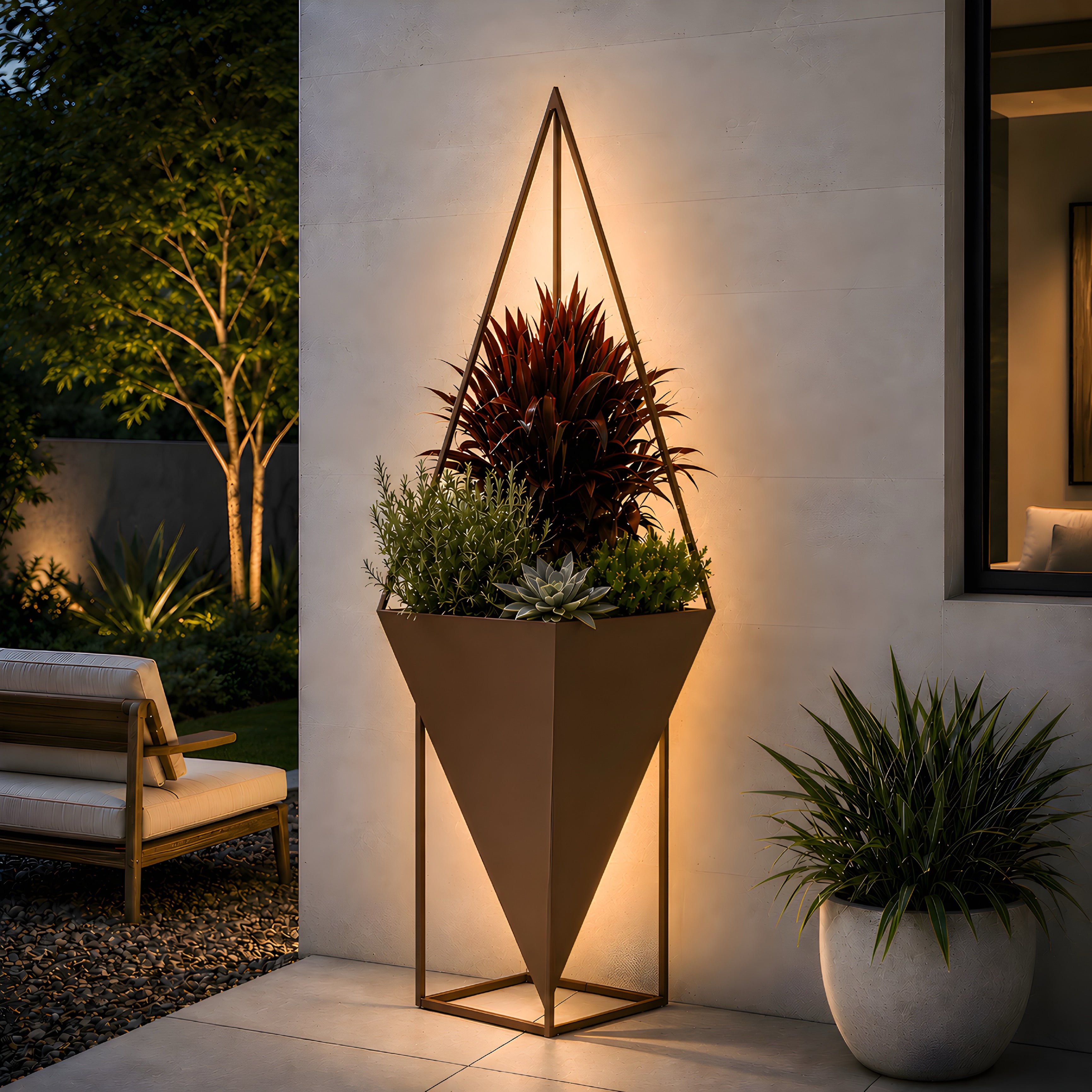 Apex Illume Geometric Planter