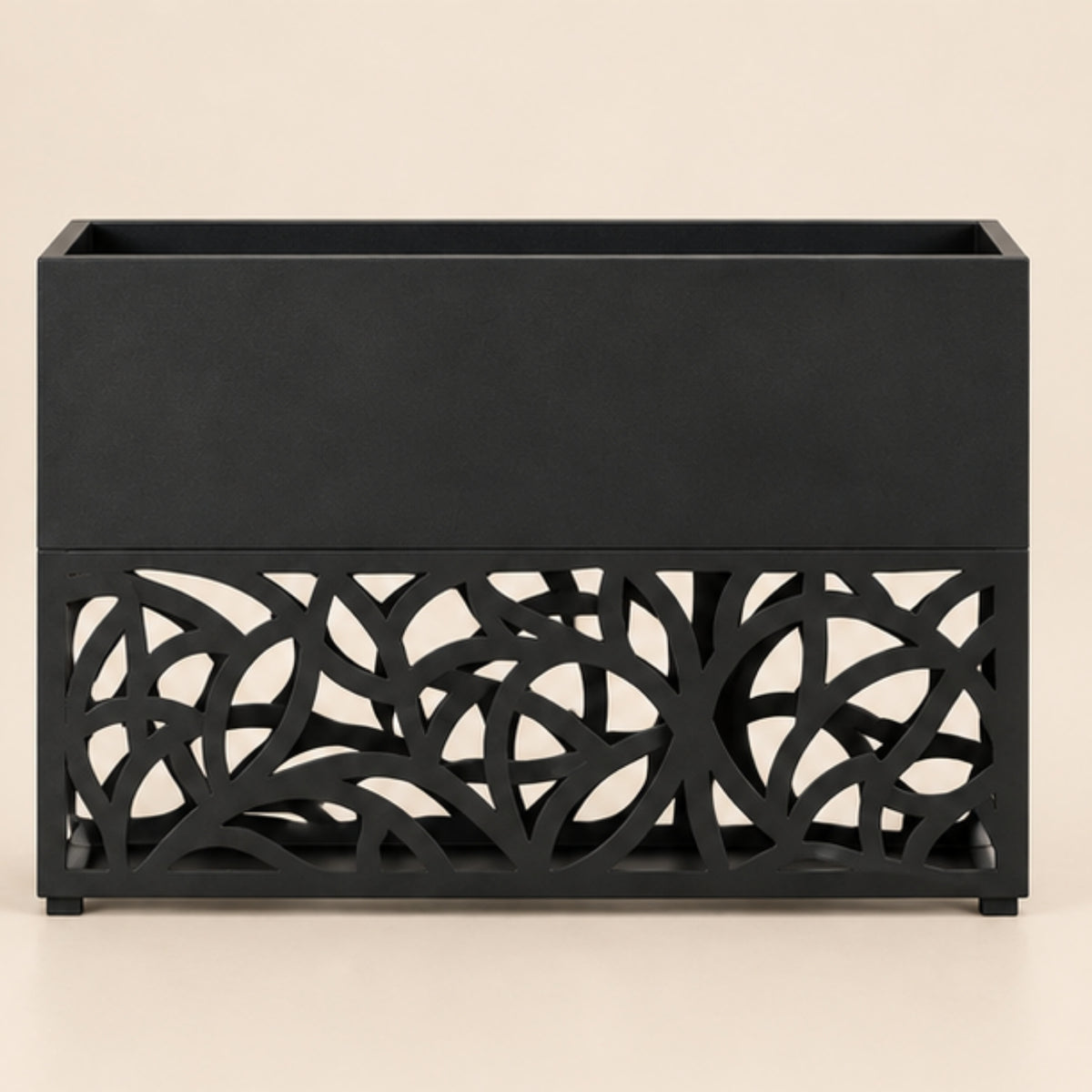 RECTANGULAR CUTOUT PANEL OUTDOOR PLANTER