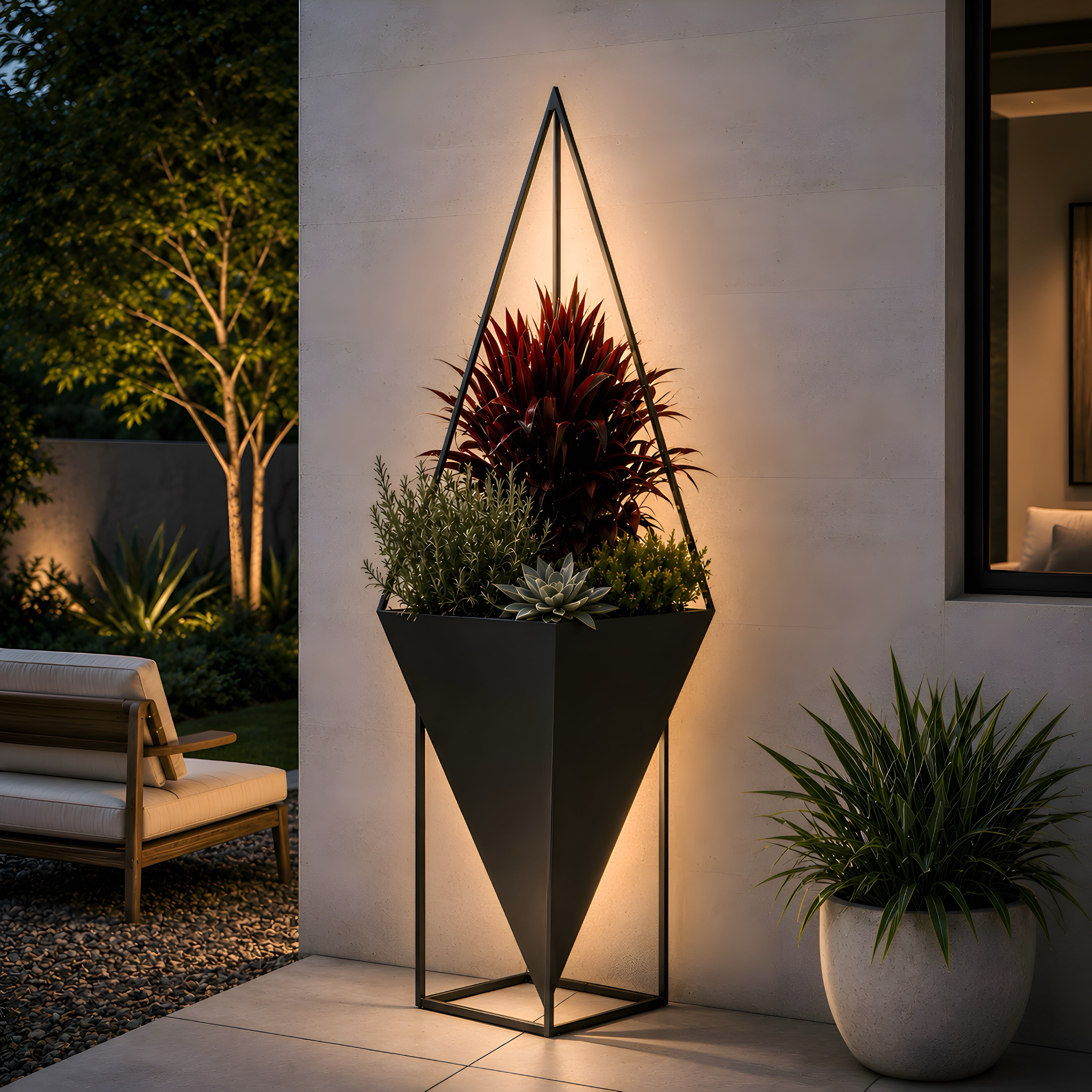 Apex Illume Geometric Planter