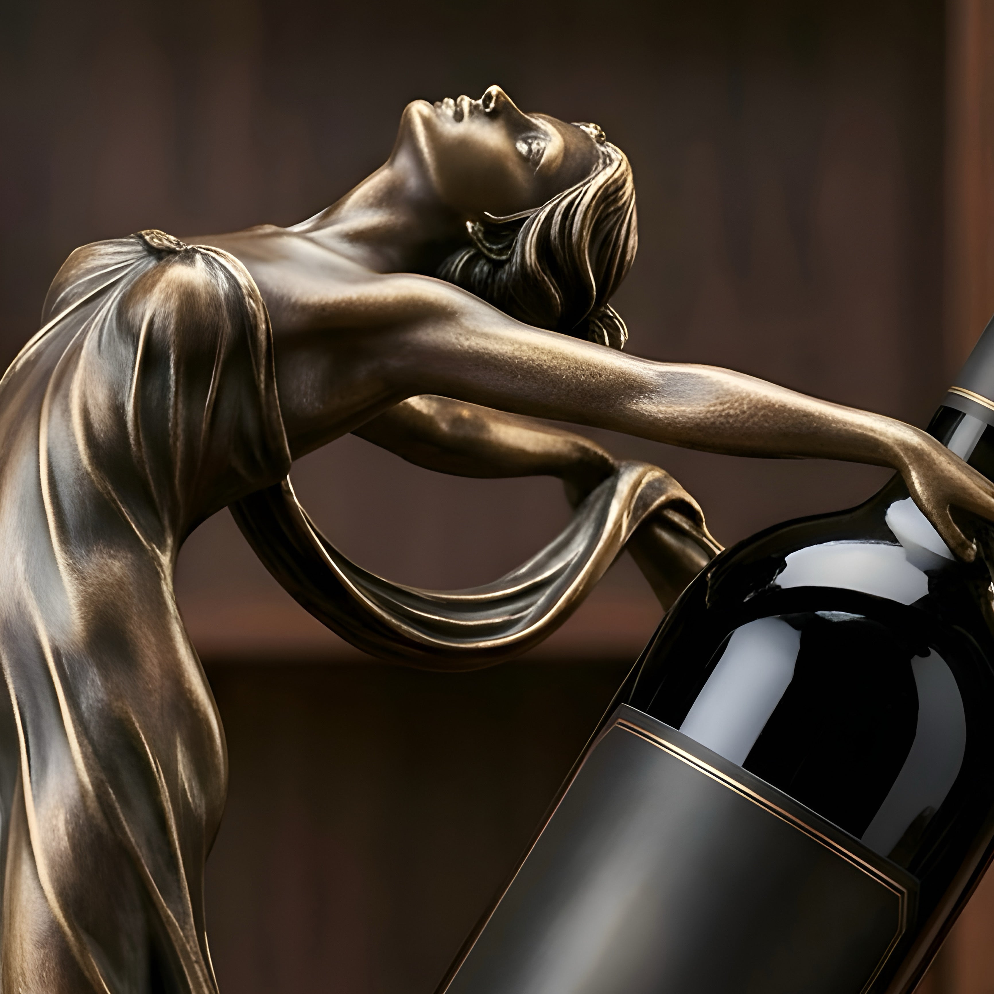 Elan Noir Decanter Holder
