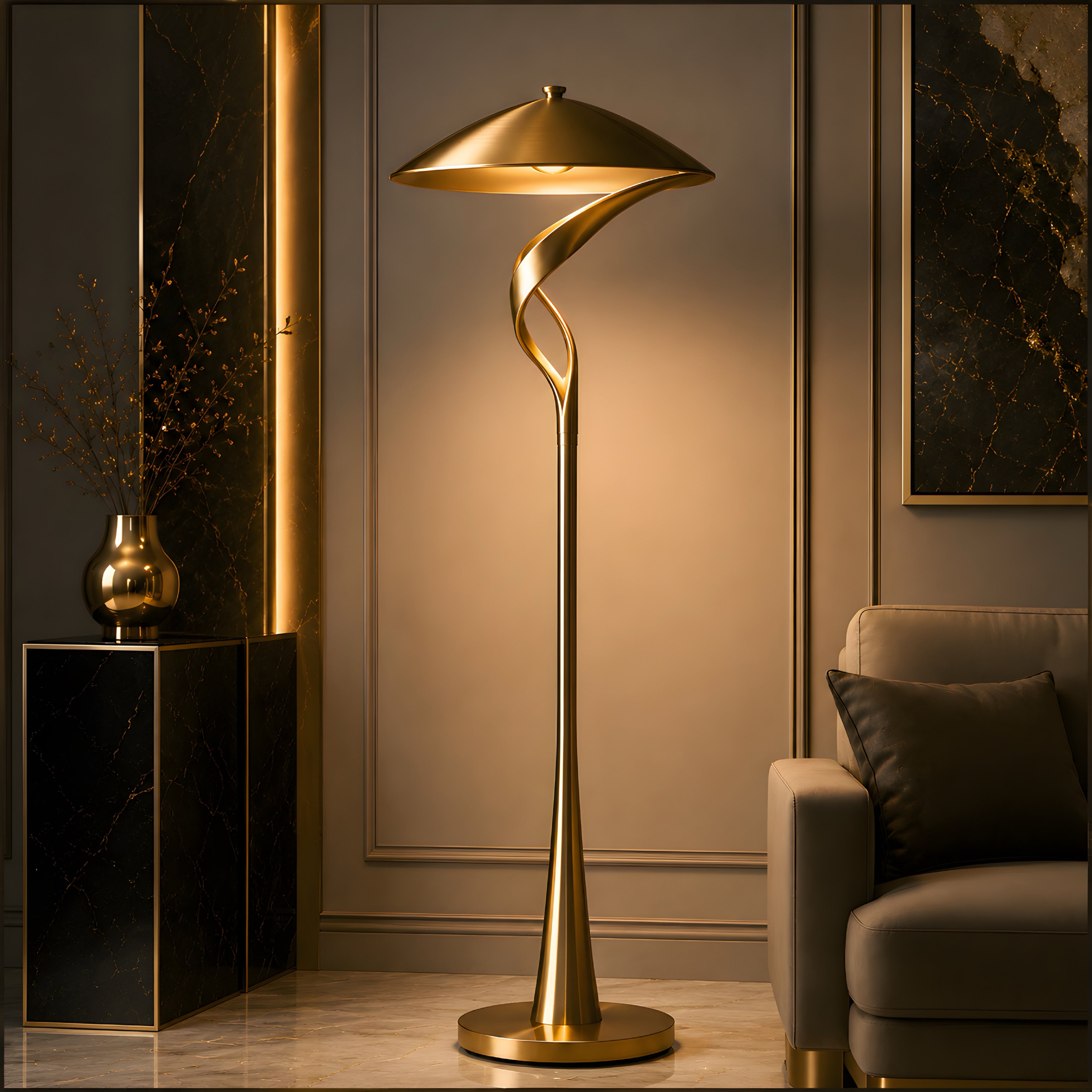 Halo Twist Lamp