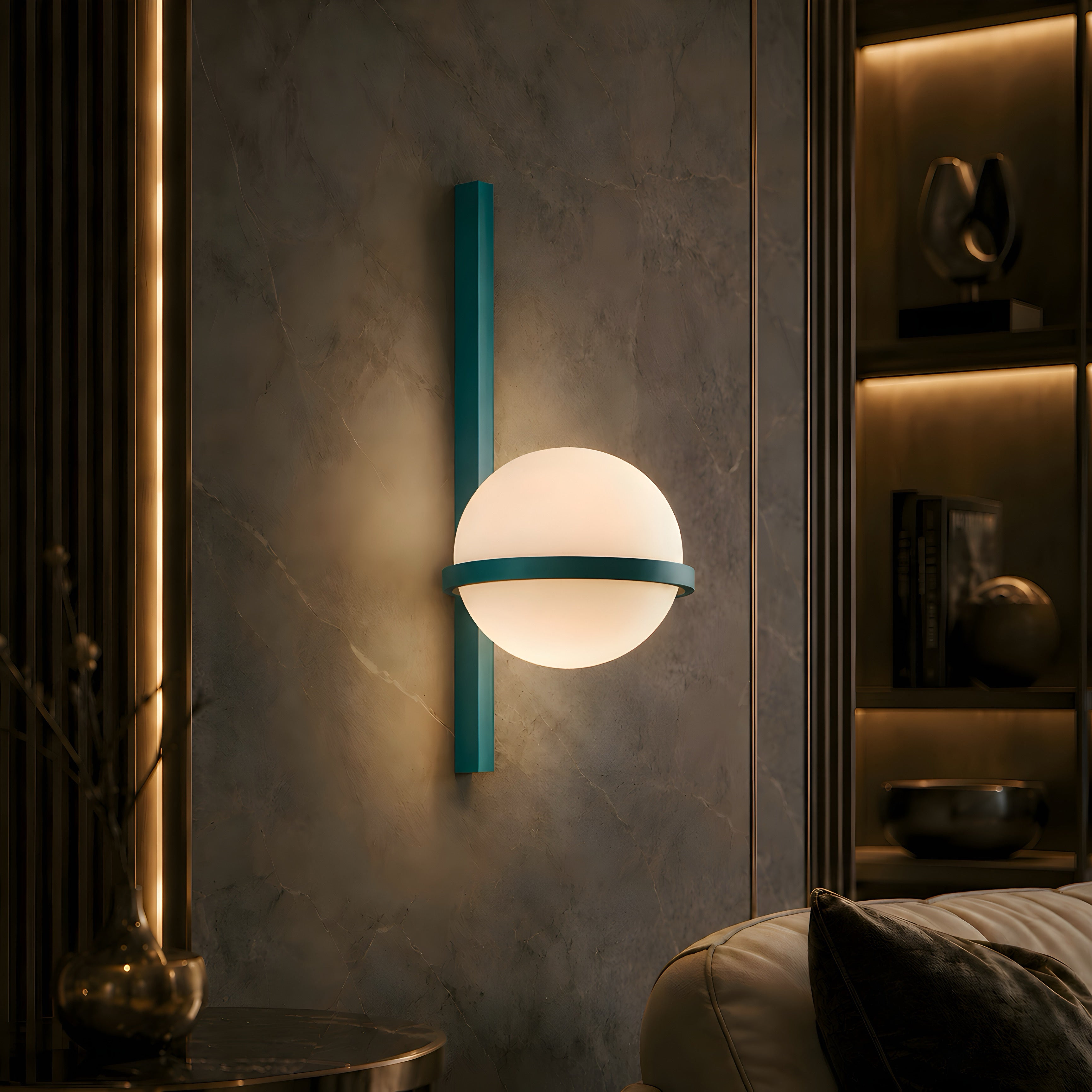 Linea Globe Wall Lamp