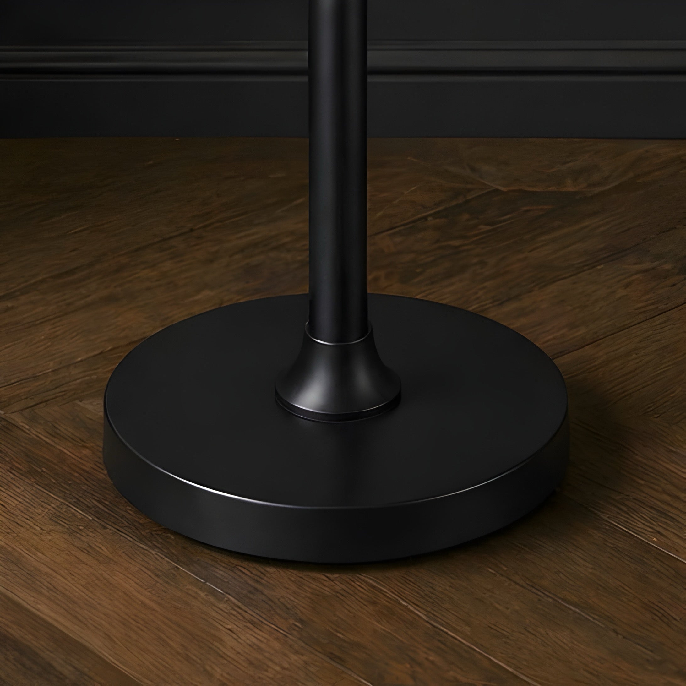 Noir Classic Column Floor Lamp