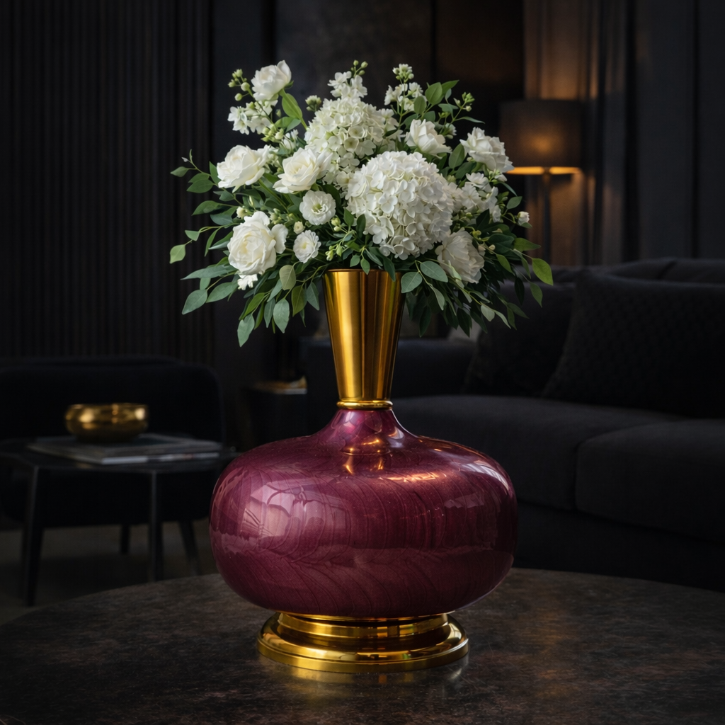 ROYAL GLAZE IRON VASE