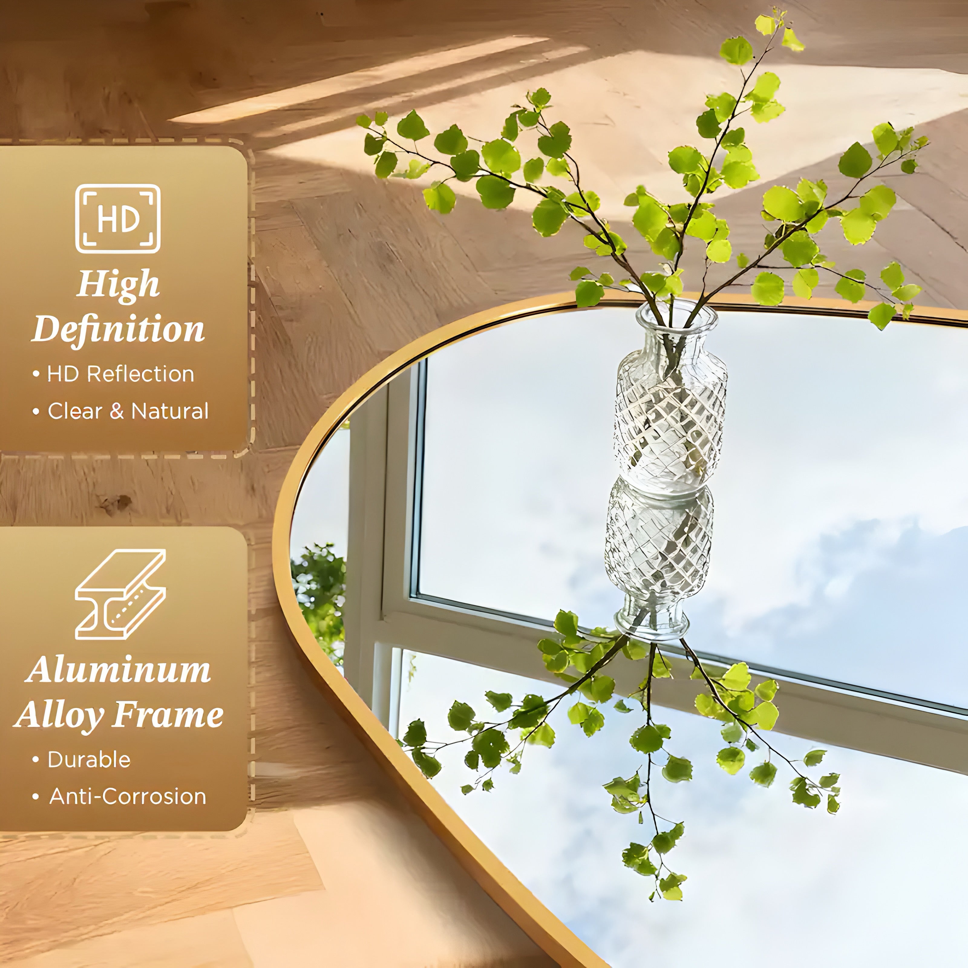 Flow Floor Mirror