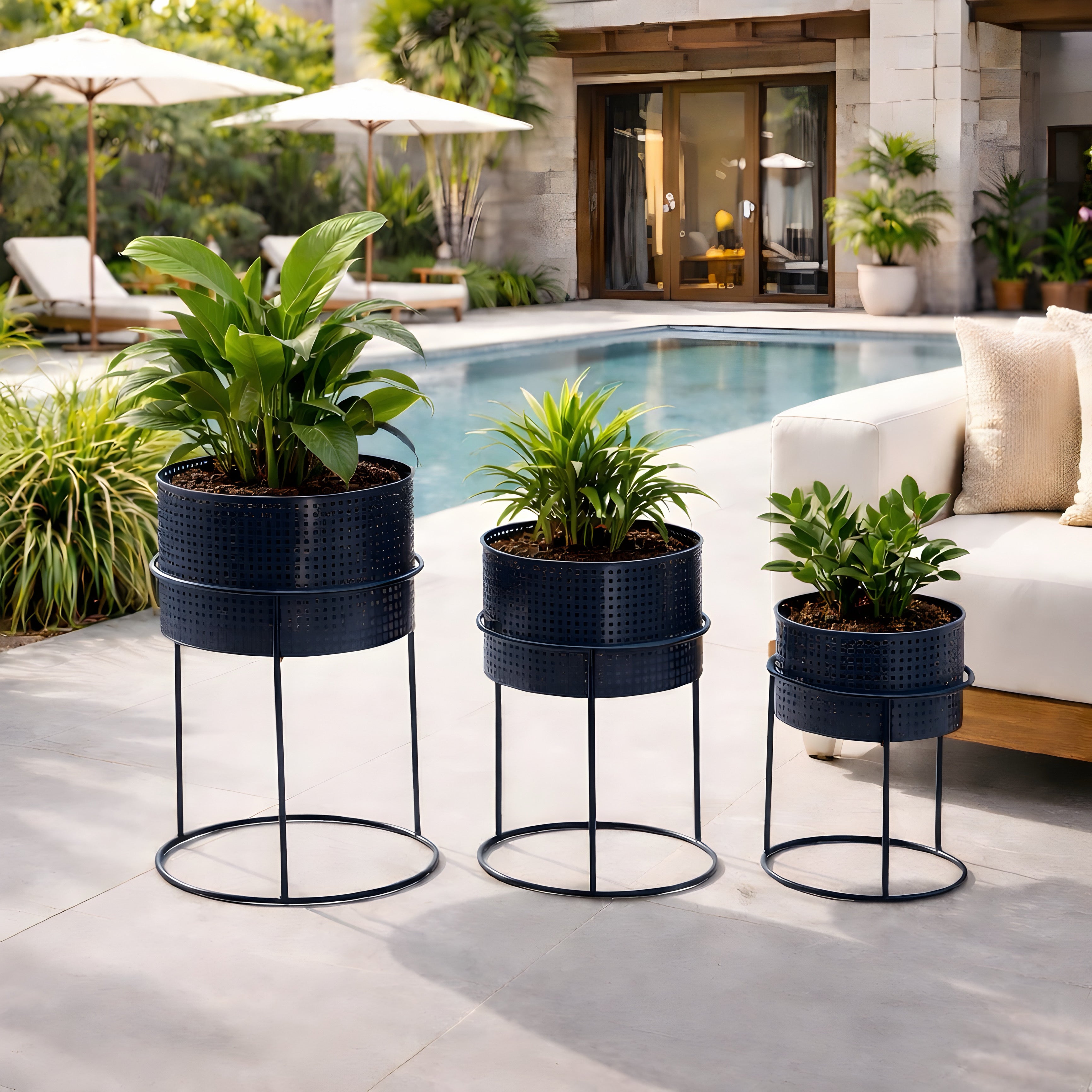 Terra Rise Garden Planter Set