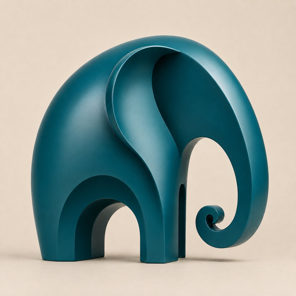 ABSTRACT SPIRAL ARCH DECORATIVE SCULPTURE