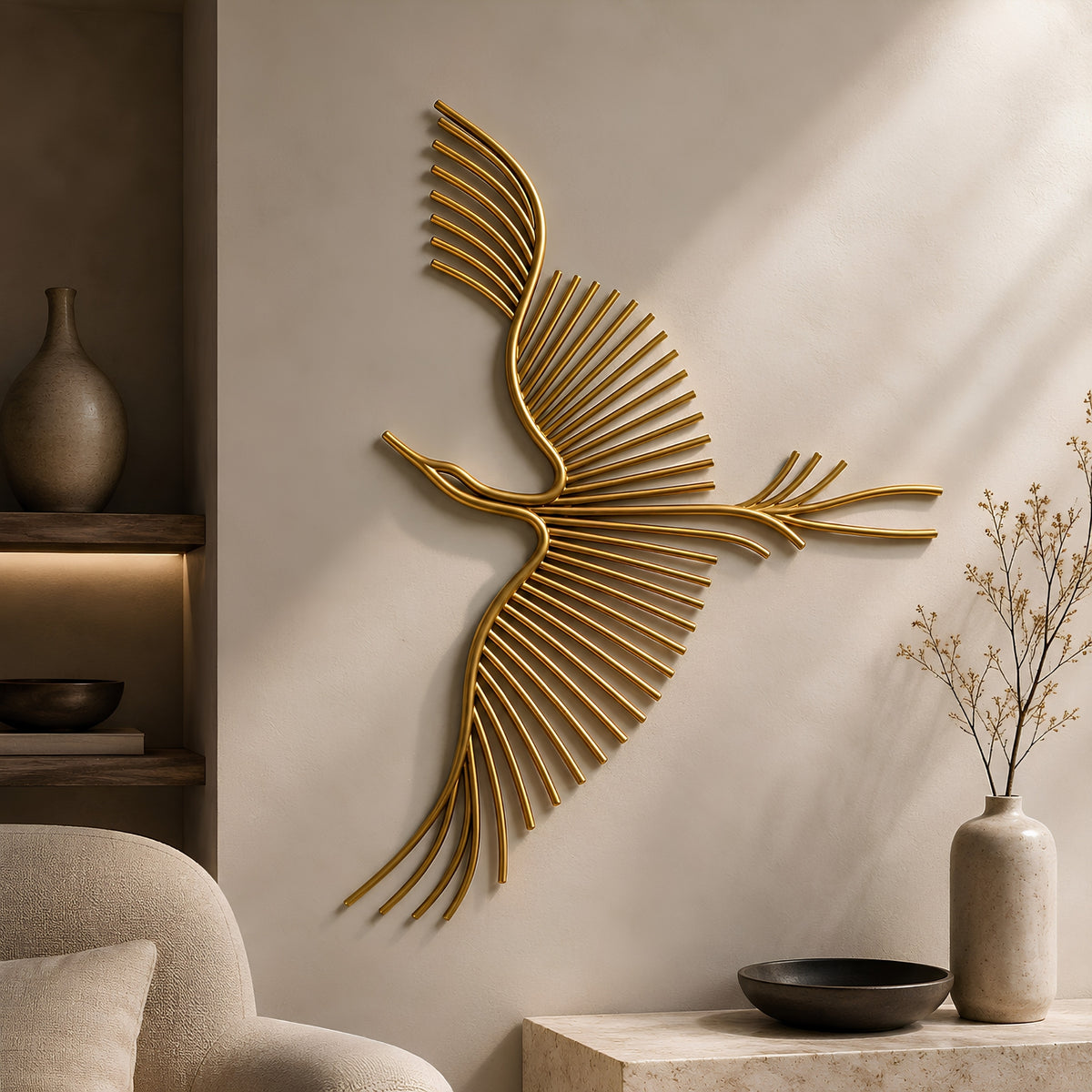FLYING BIRD WALL DECOR