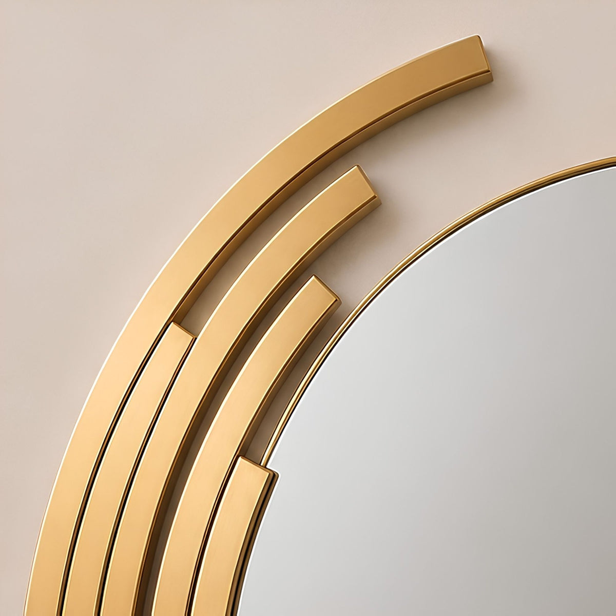 CONCENTRIC ARC WALL MIRROR