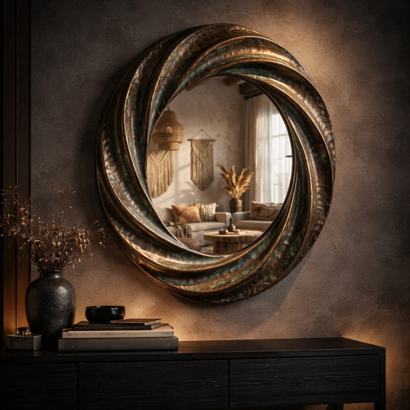 GYRE SCULPTURE MIRROR