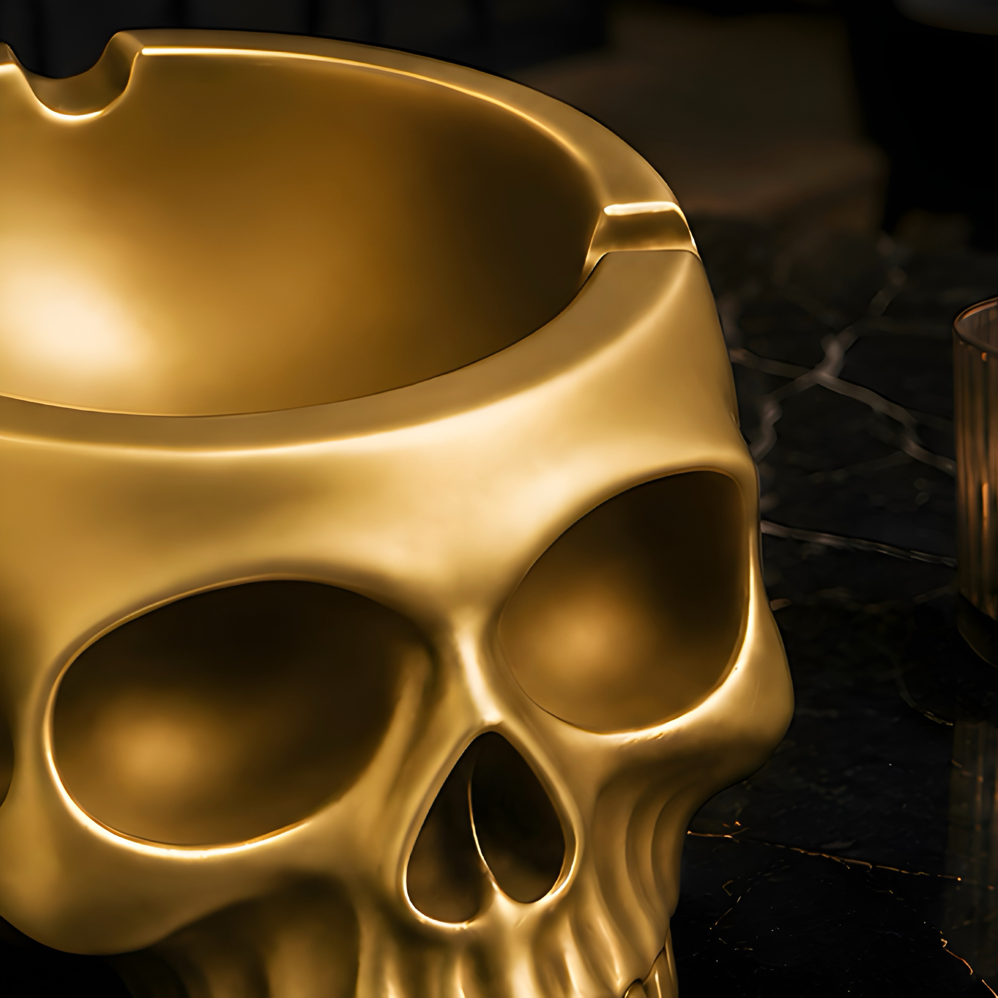 Death Mask Ashtray