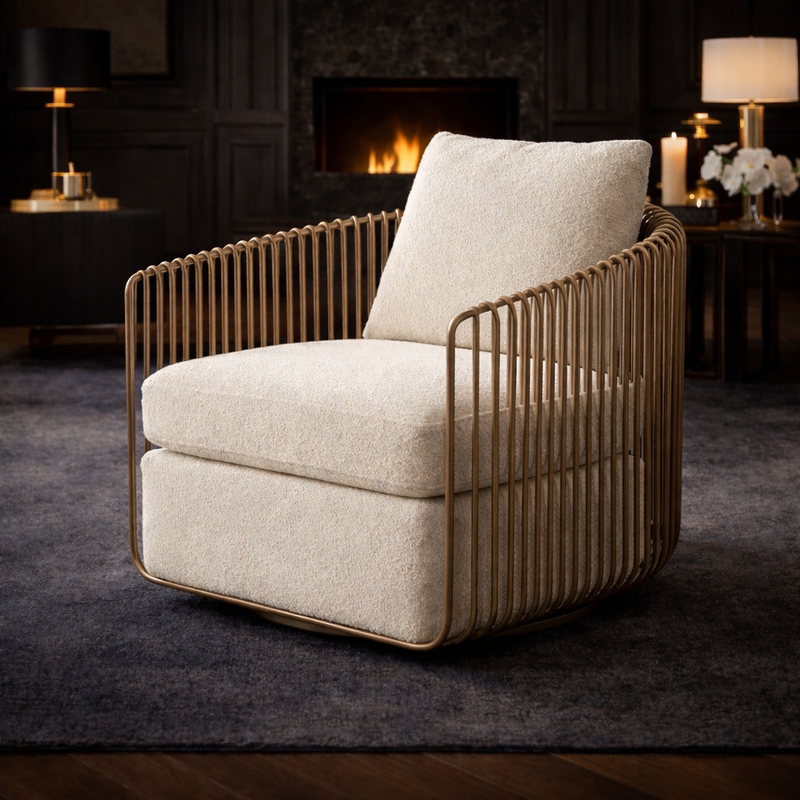 MERIDIAN FLUTE LOUNGE CHAIR