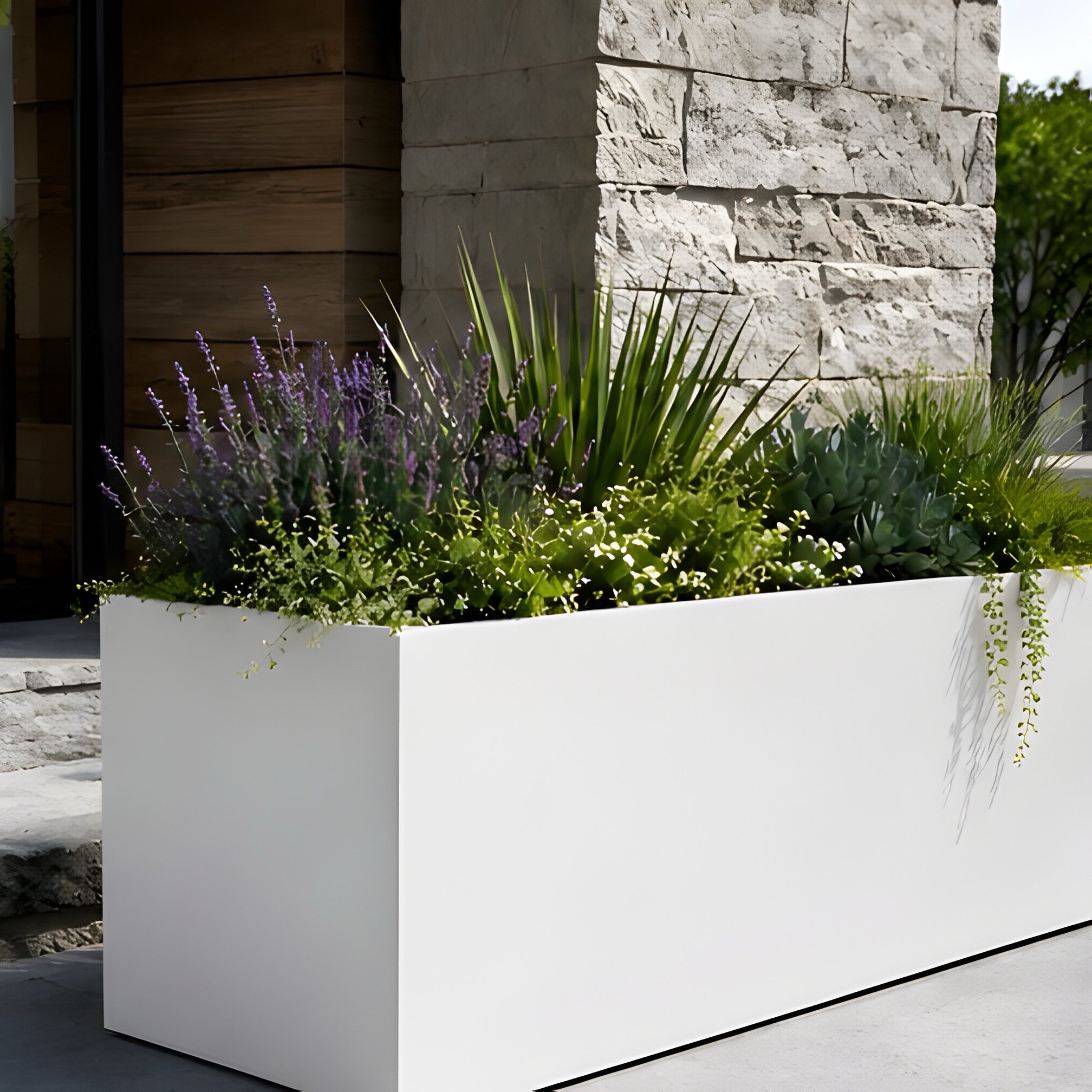 Monolith Rectangular Planter