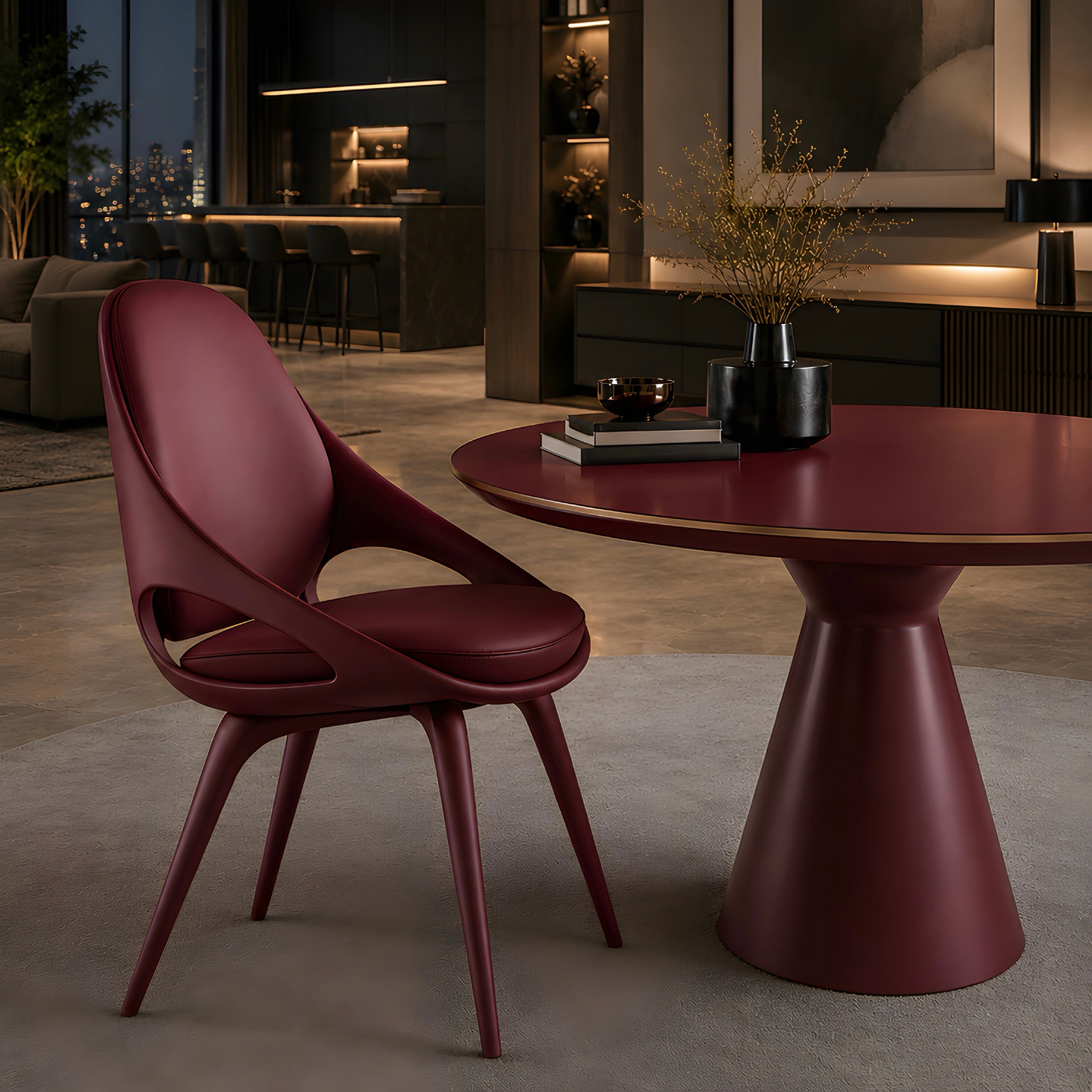 Sculptural Dining Chair