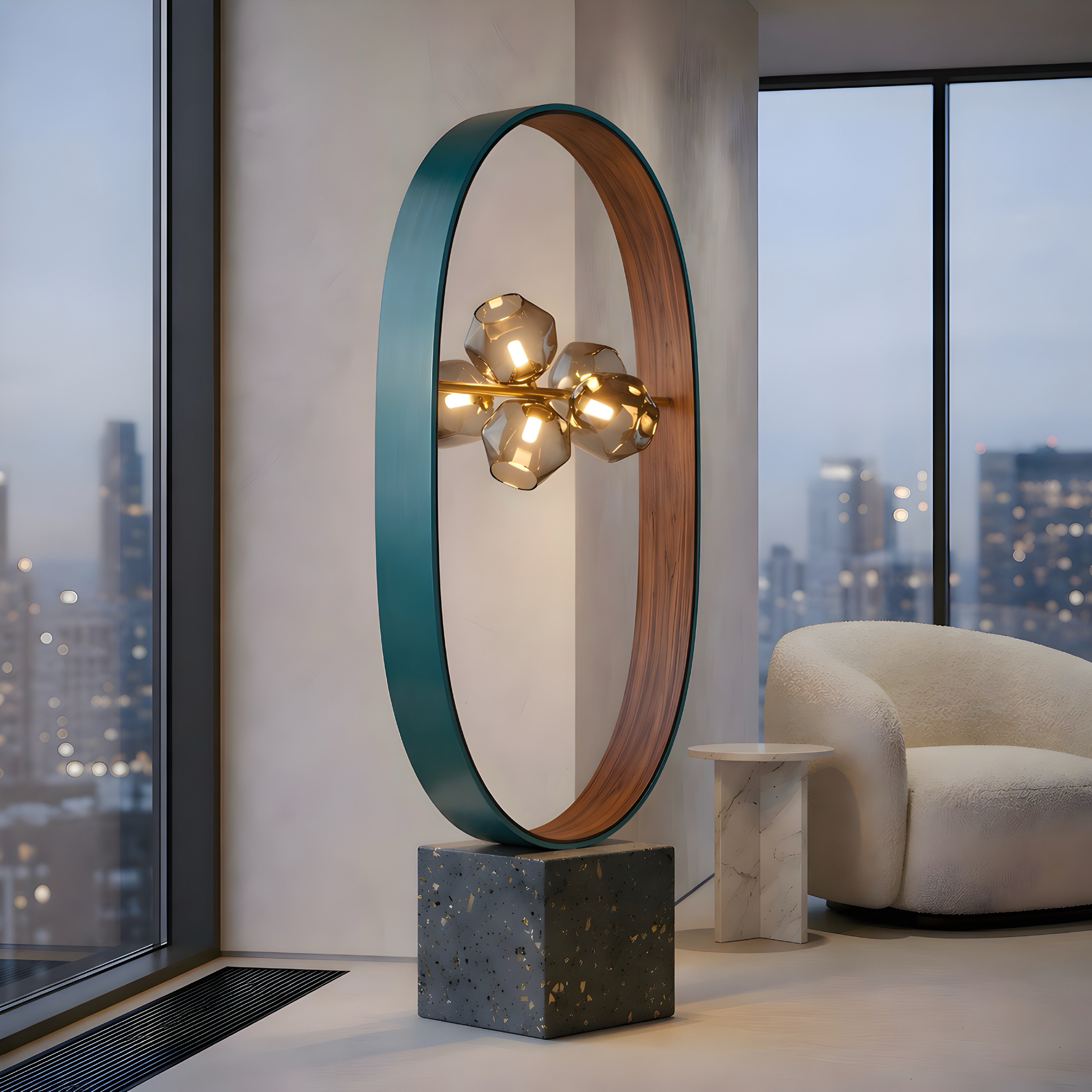 Halo Fusion Designer Lamp