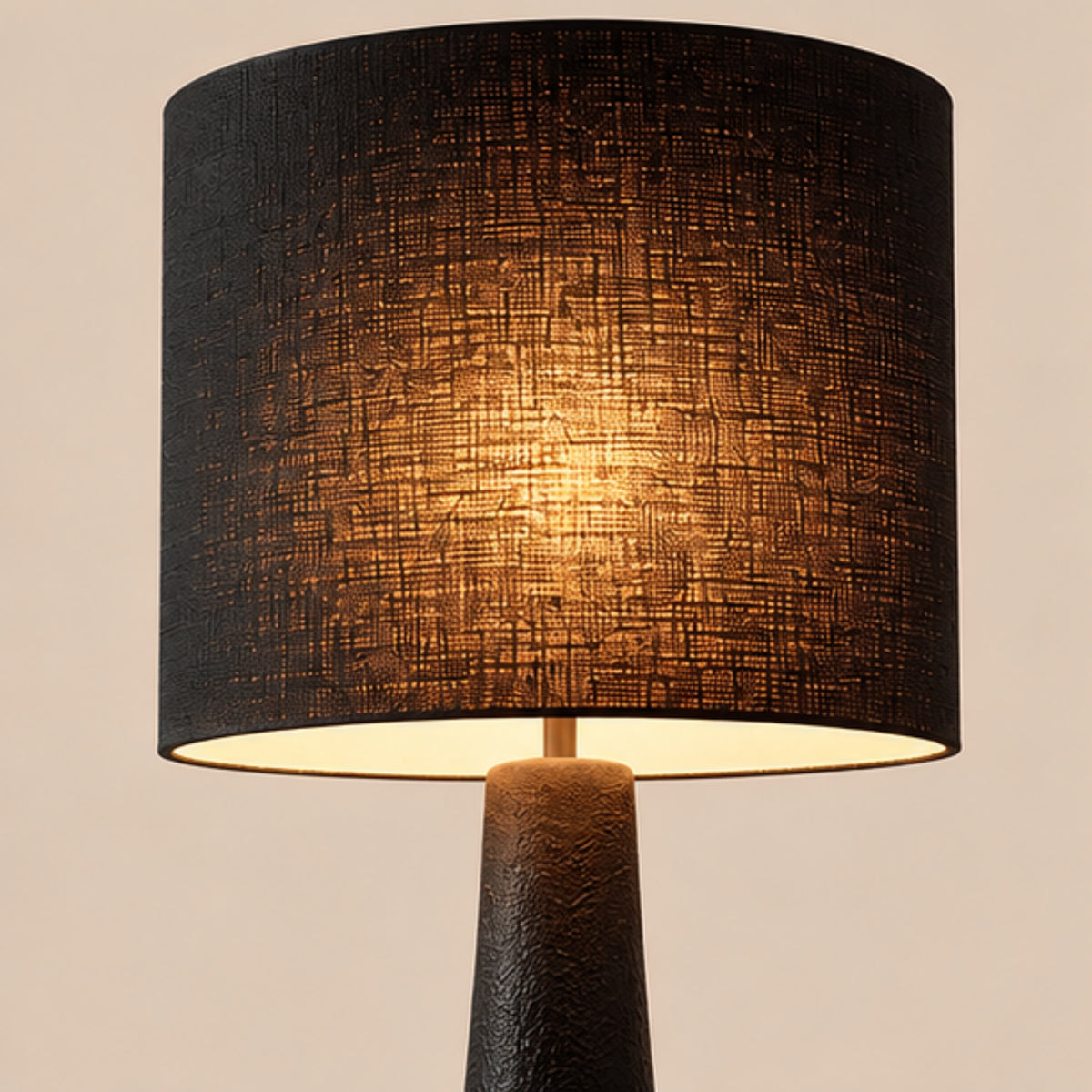 TEXTURED SHADE FLOOR LAMP