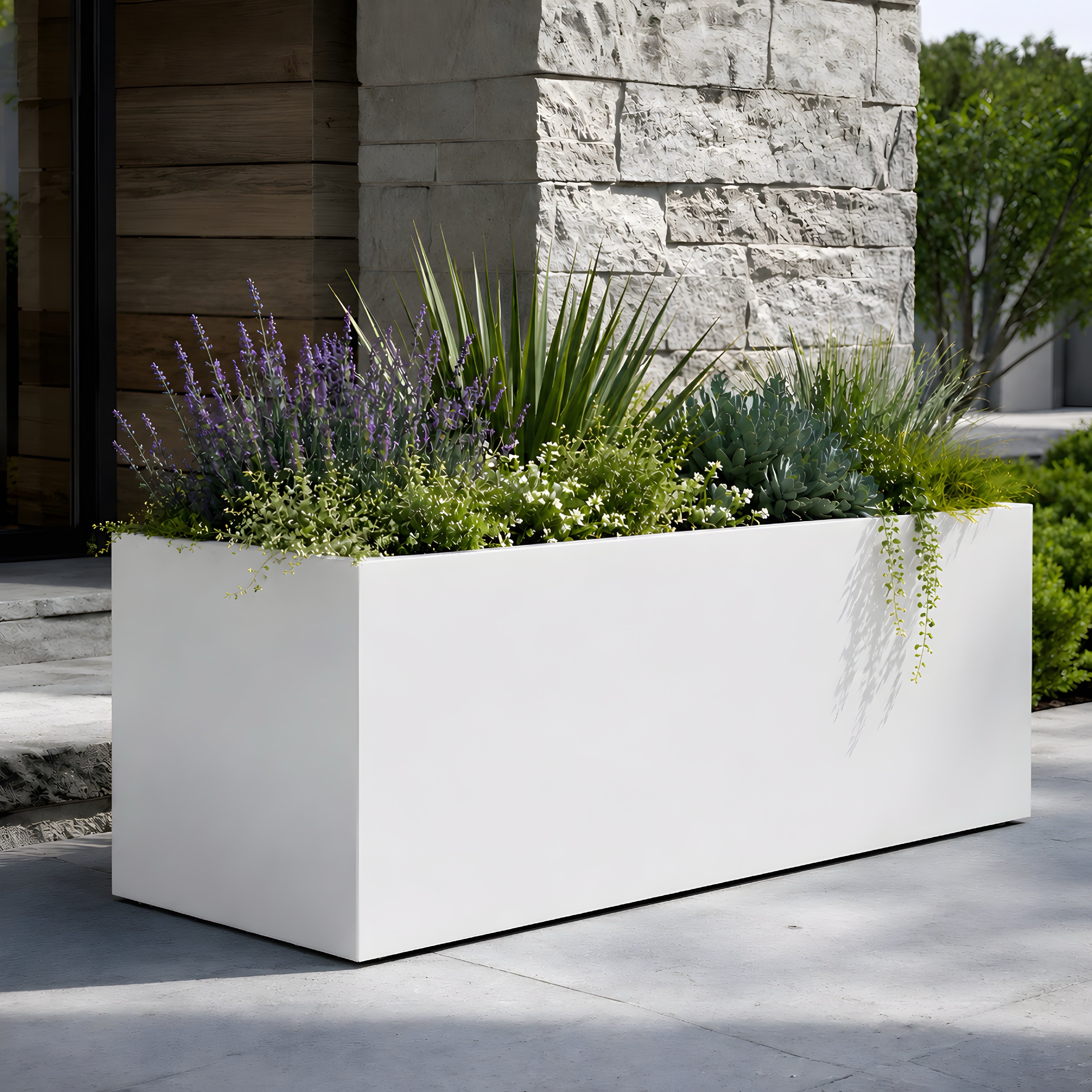 Monolith Rectangular Planter