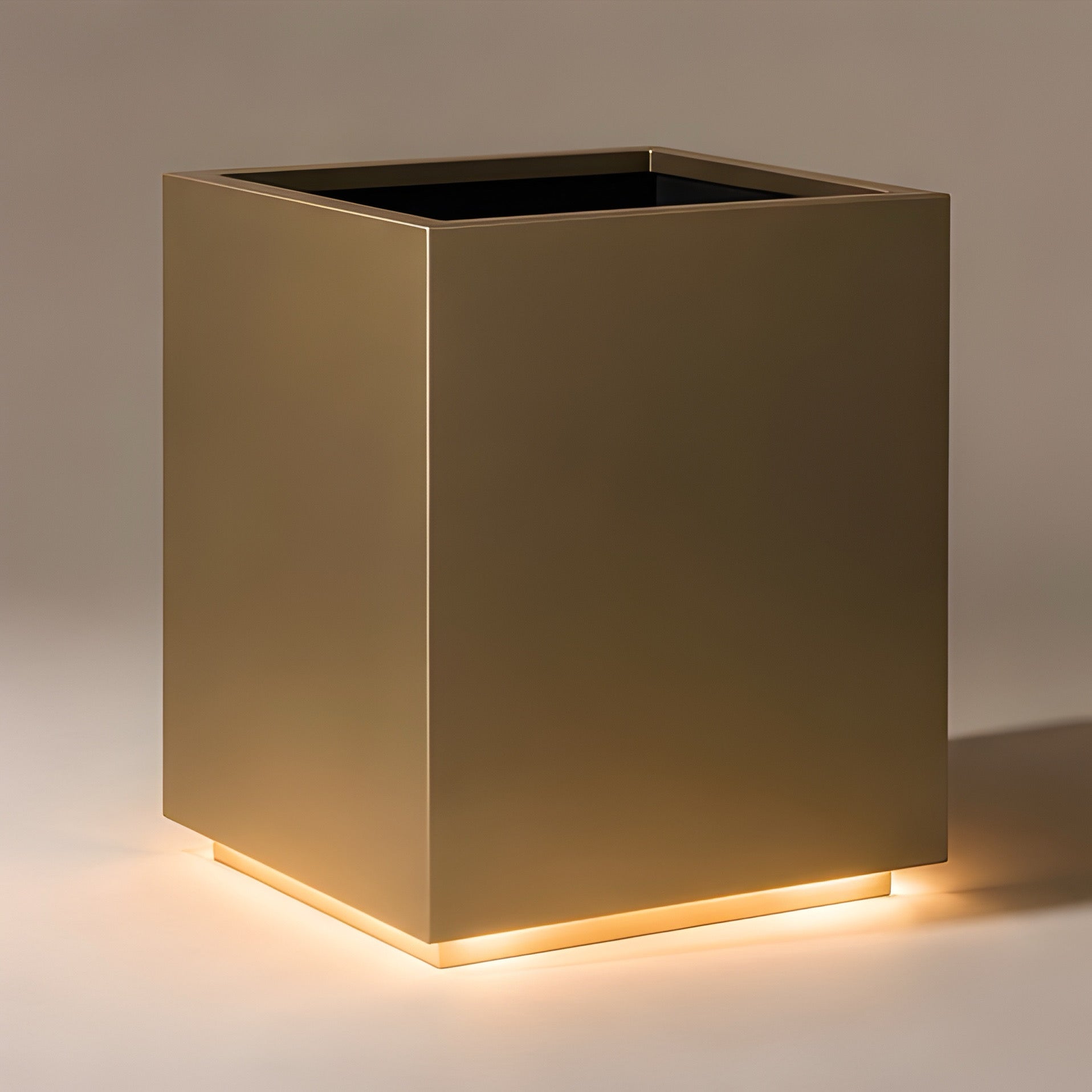 Modern Lighting Planter Set