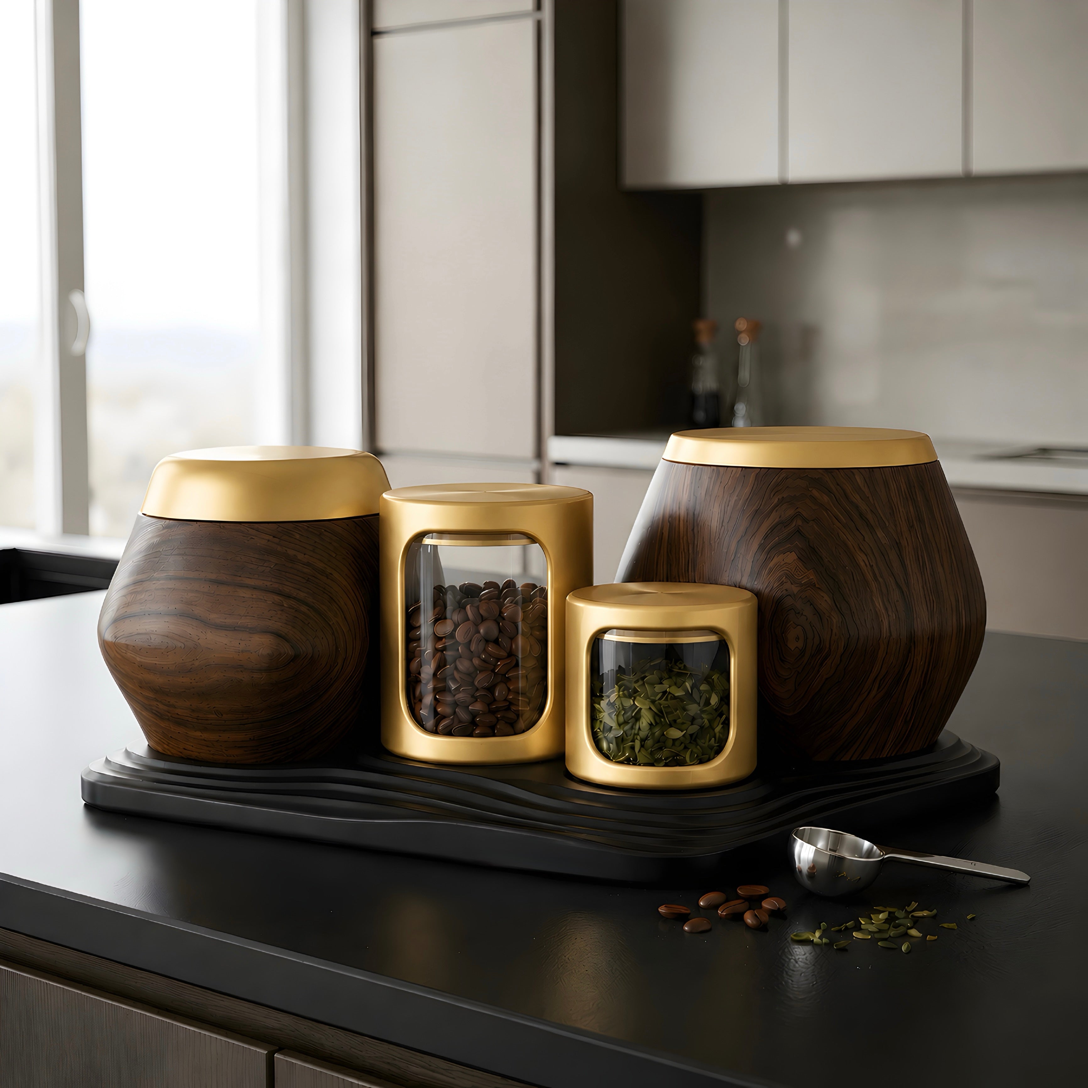 Aurewood Luxe Canister Set