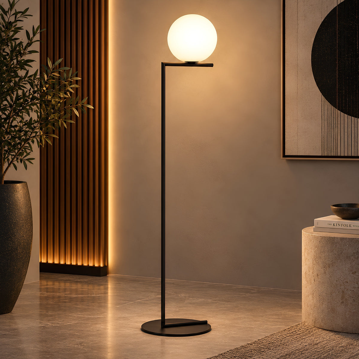 SPHERE LED FLOOR LAMP