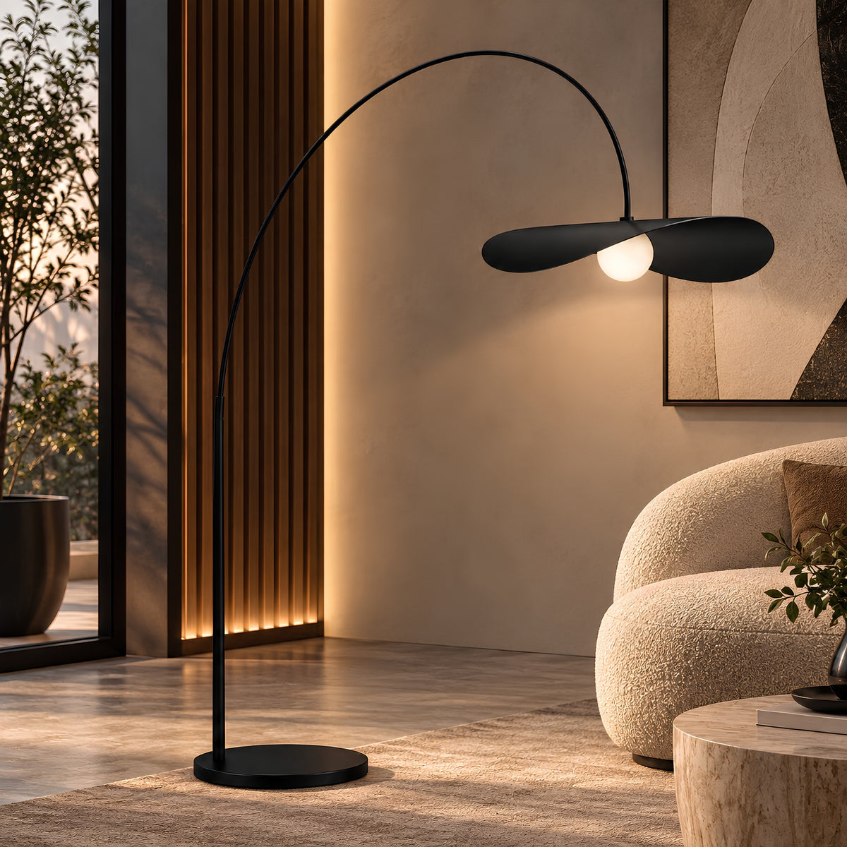 ARC LED FLOOR LAMP