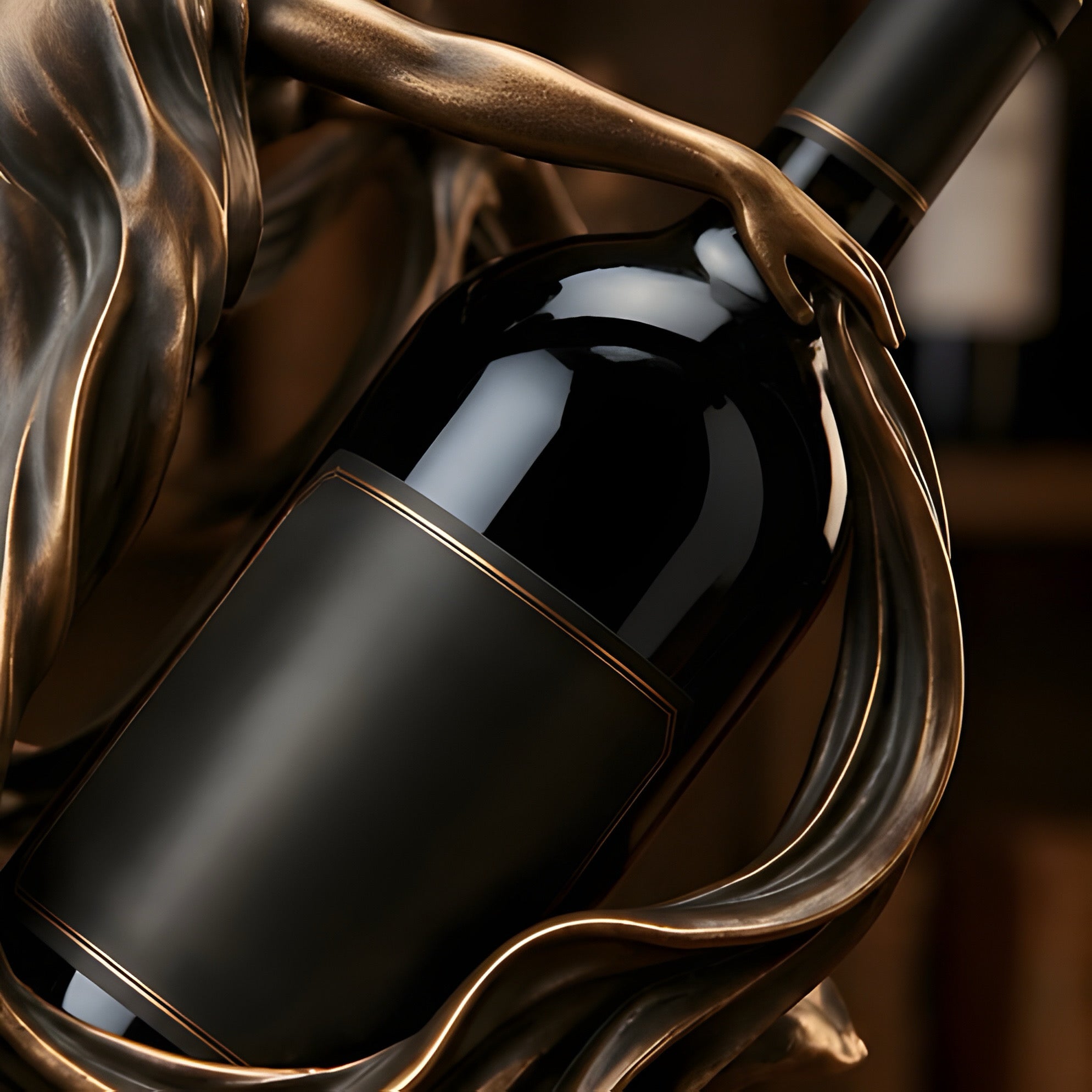 Elan Noir Decanter Holder