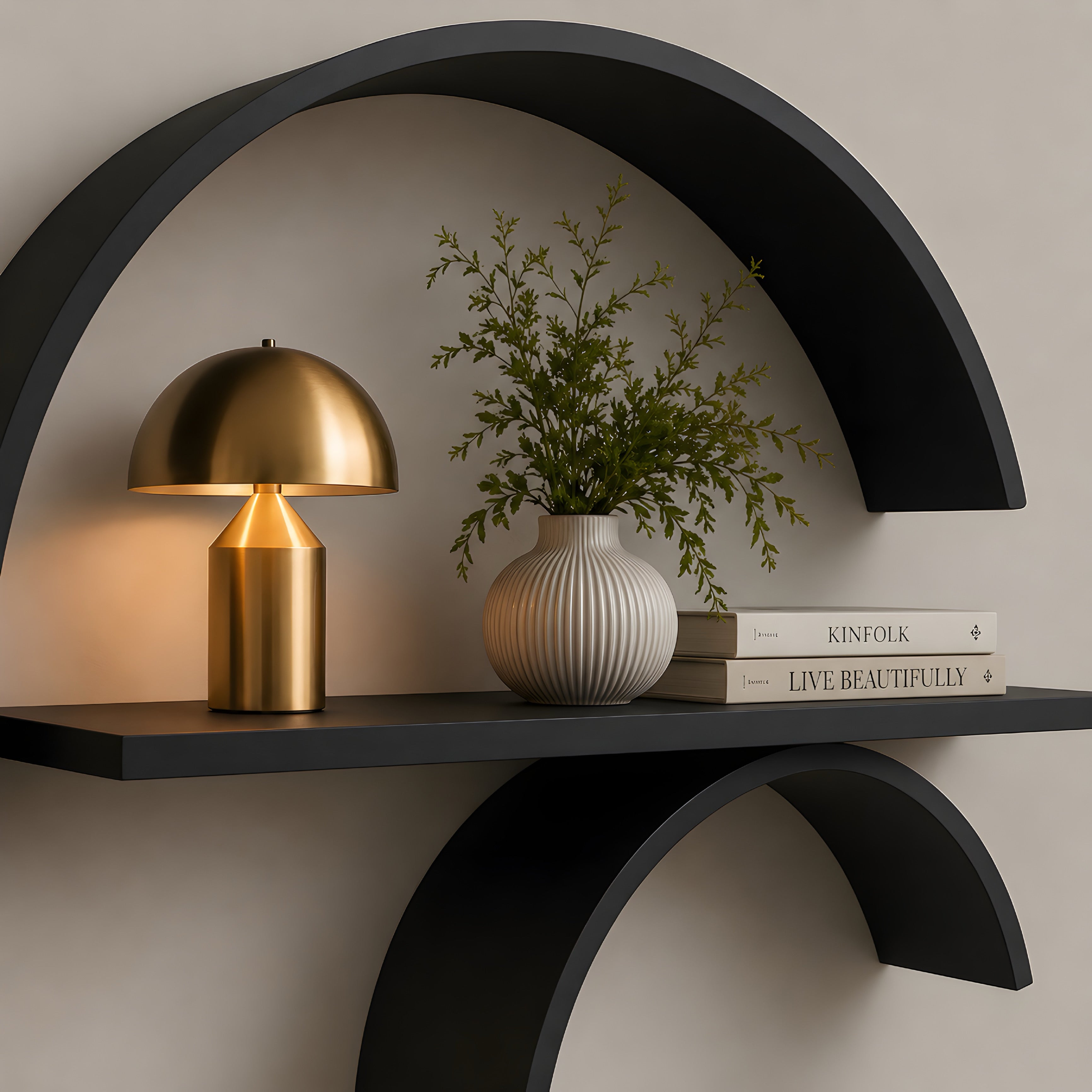 Celestia Circular Shelve
