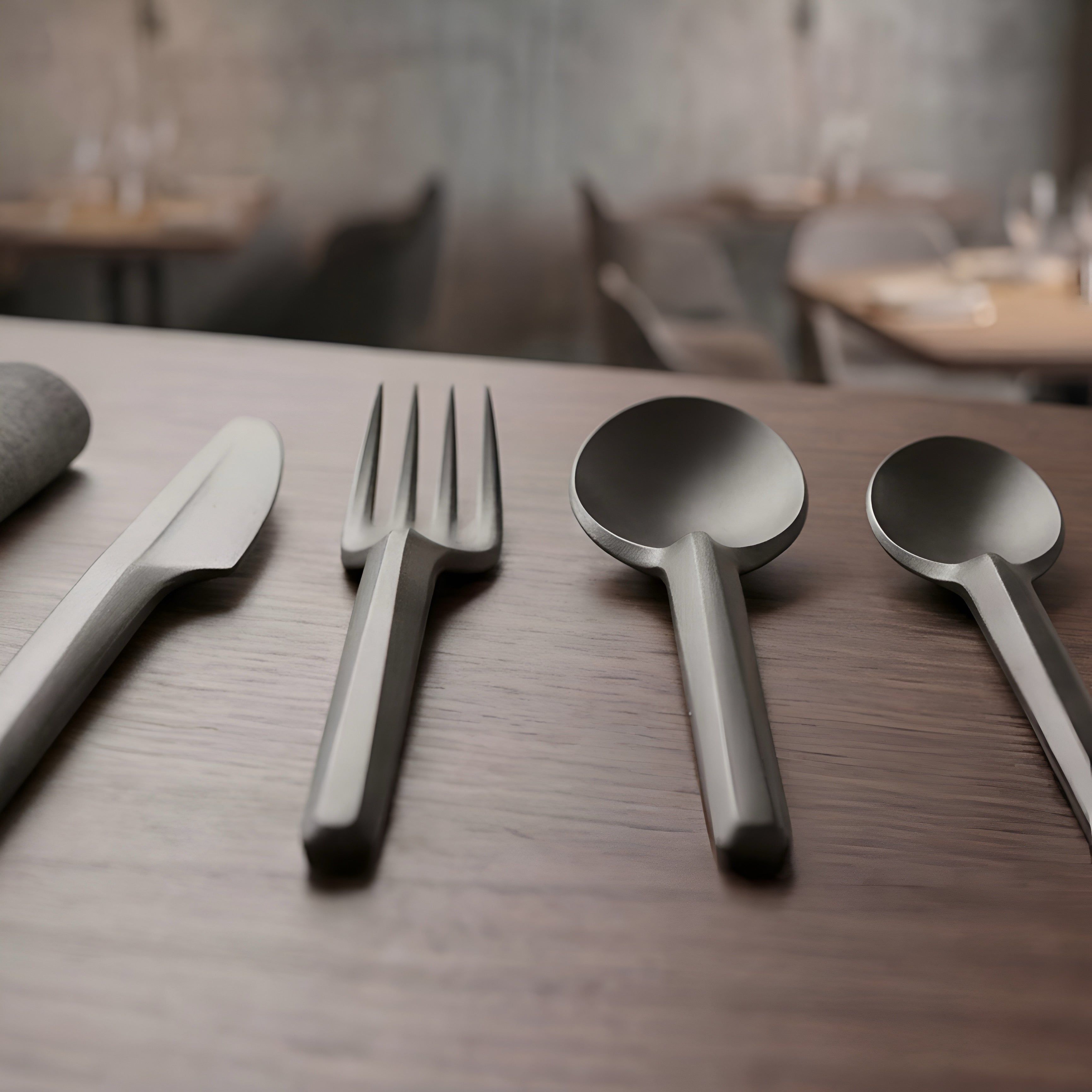 Onyx Modern Cutlery Set