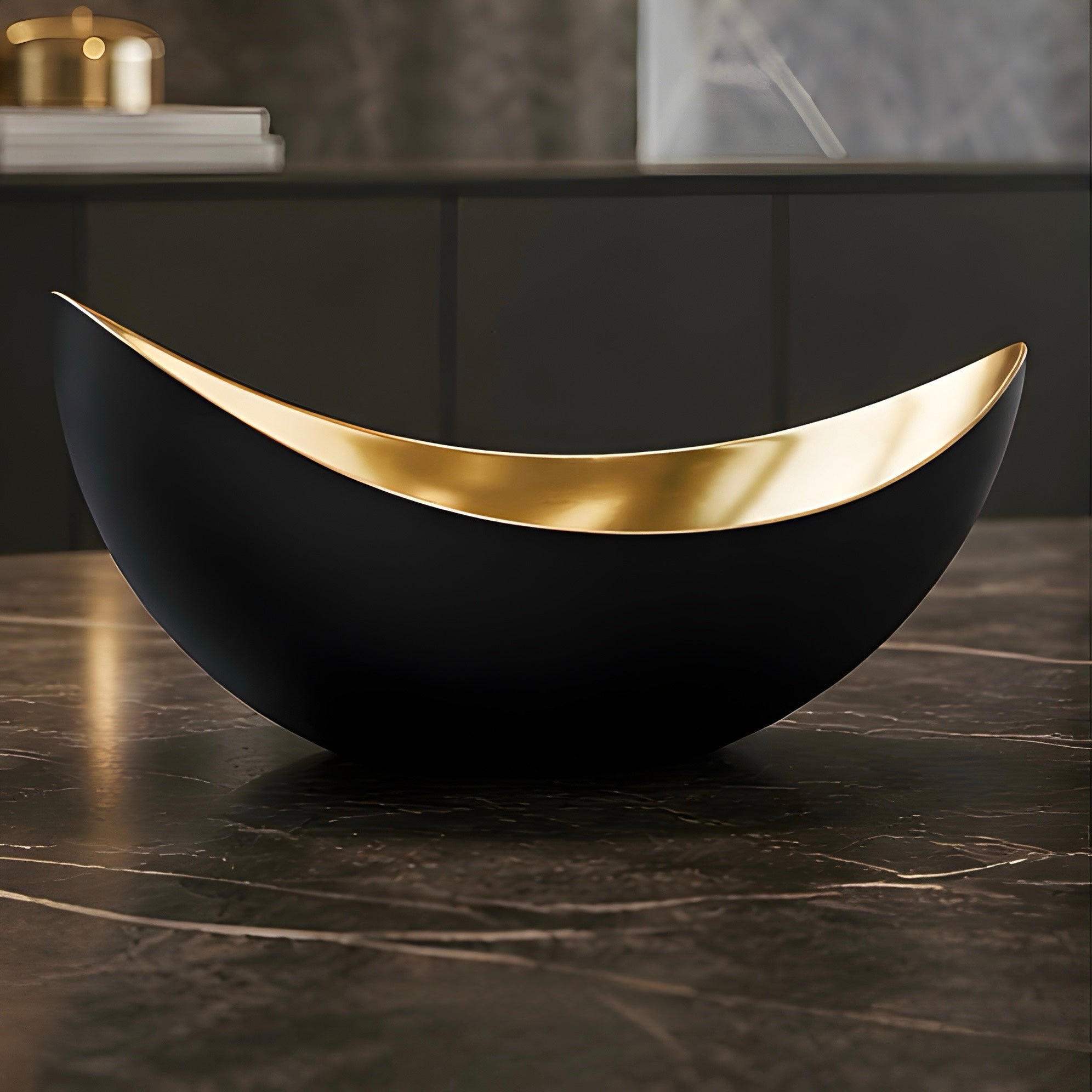 Curve Serving Bowl