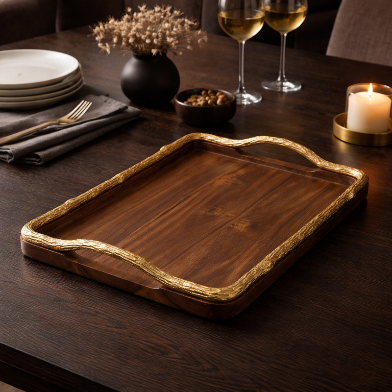 MERIDIAN BARK-EDGE FUSION TRAY