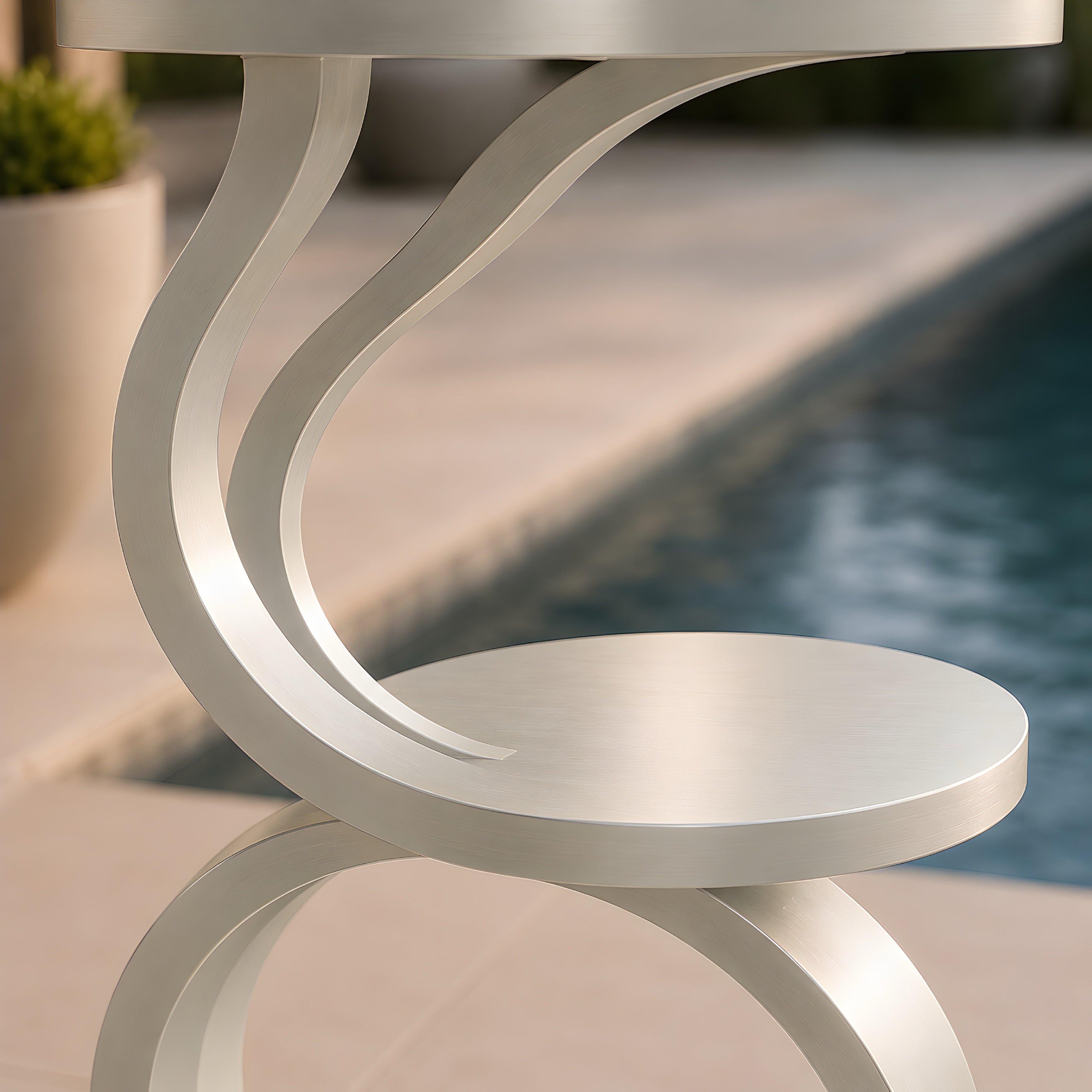 Celestia Sculptural Plant Stand