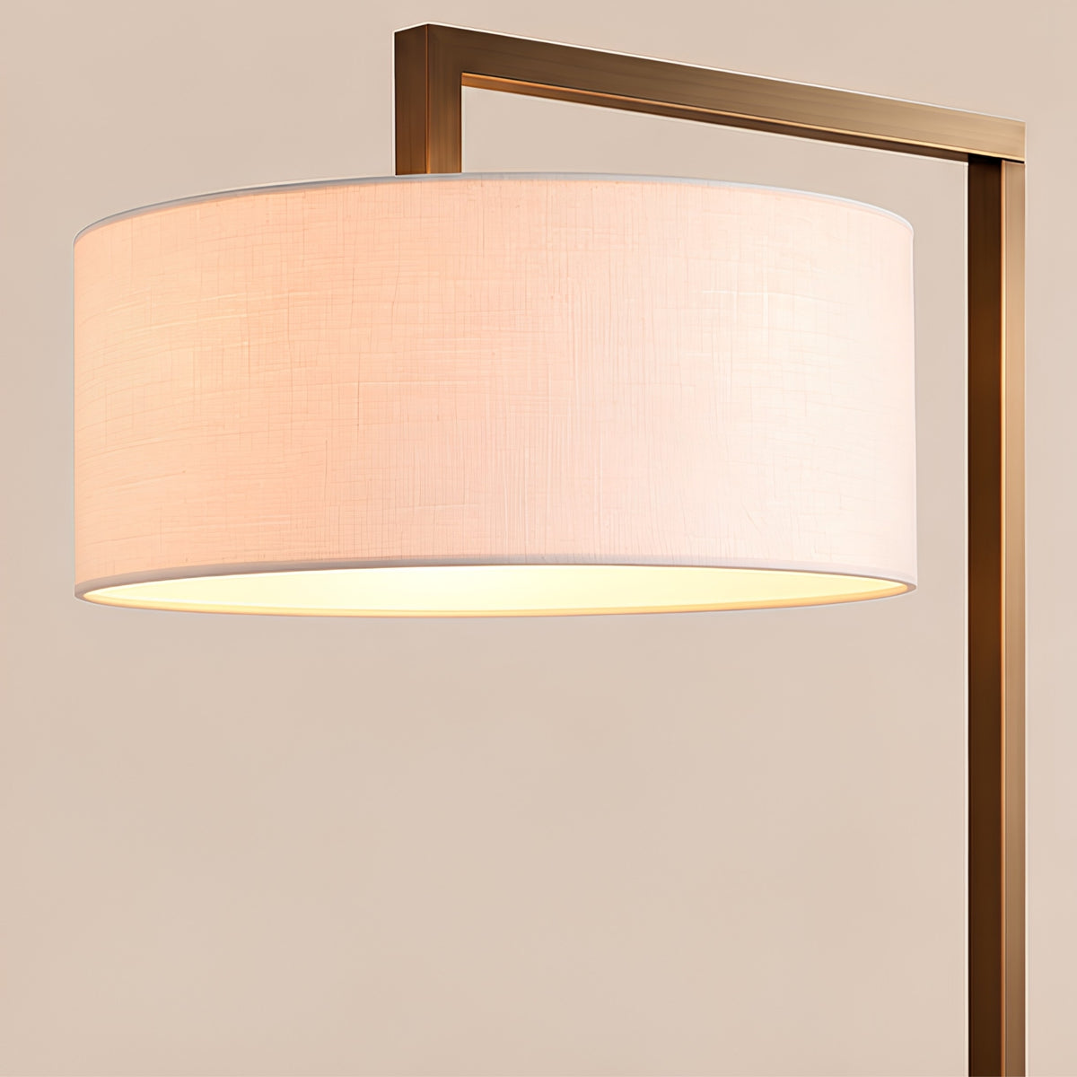 RECTANGULAR BASE ARC FLOOR LAMP