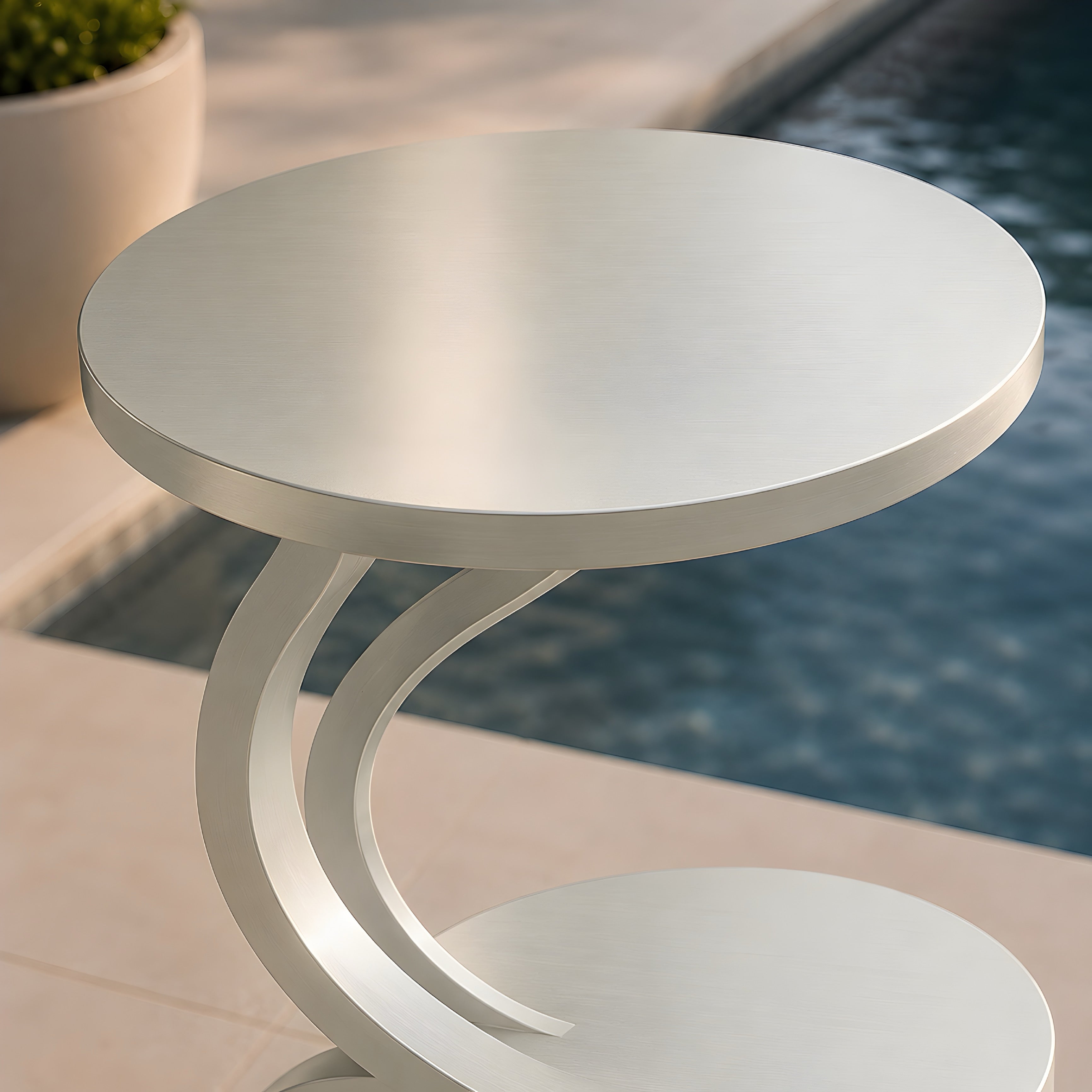 Celestia Sculptural Plant Stand