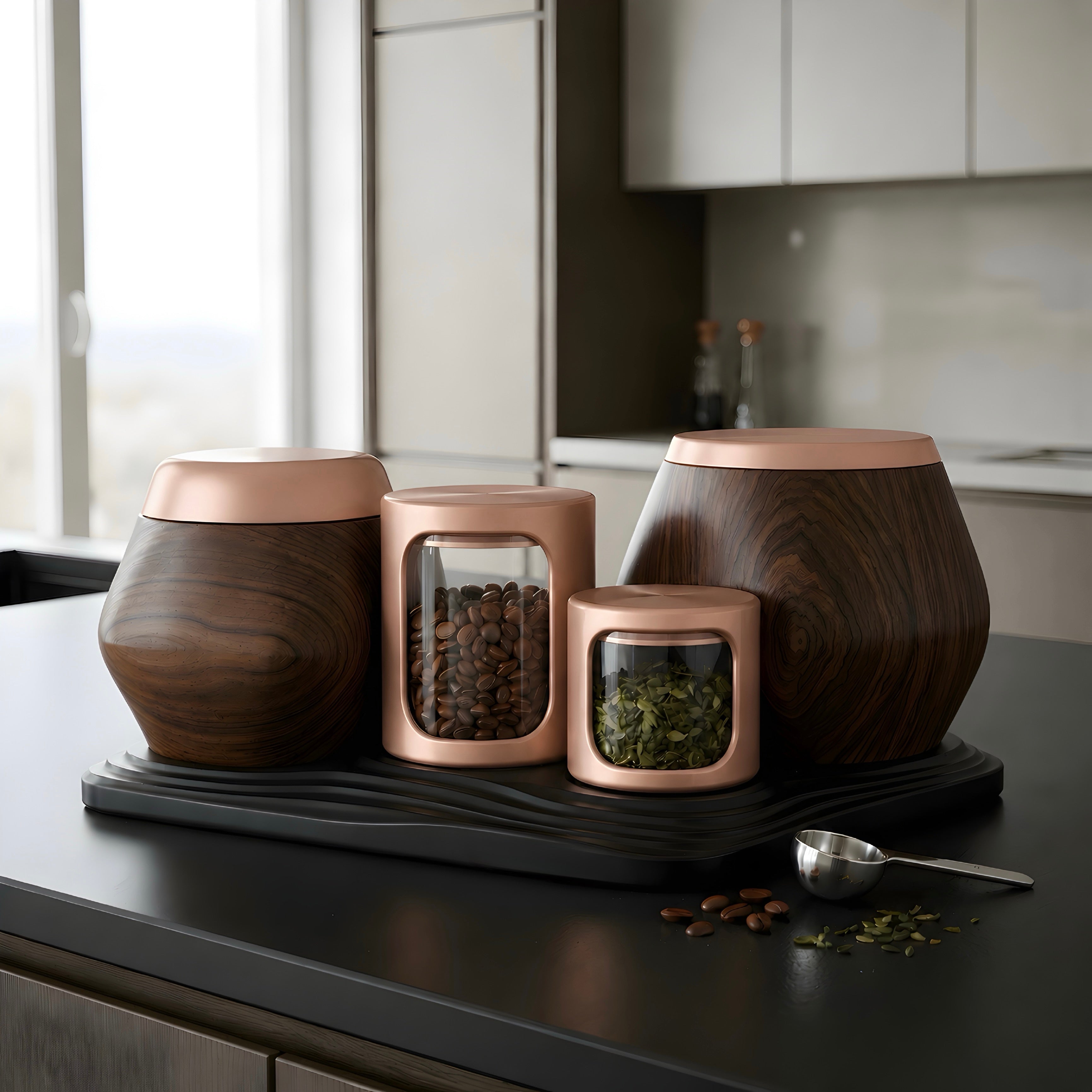 Aurewood Luxe Canister Set