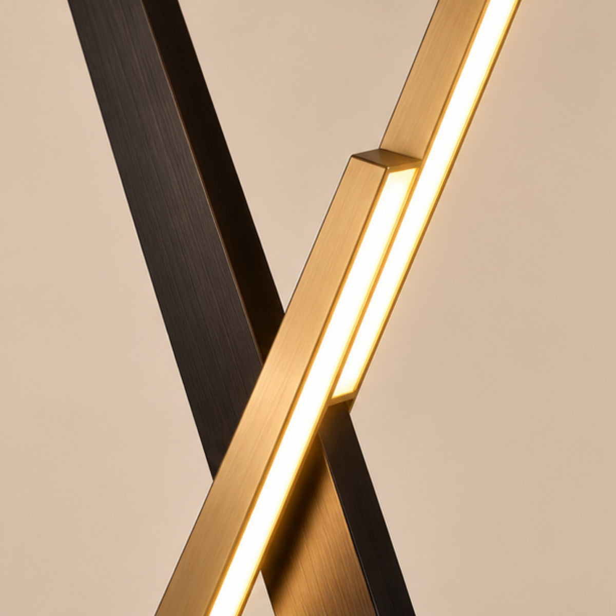 X-SHAPED LINEAR LED FLOOR LAMP