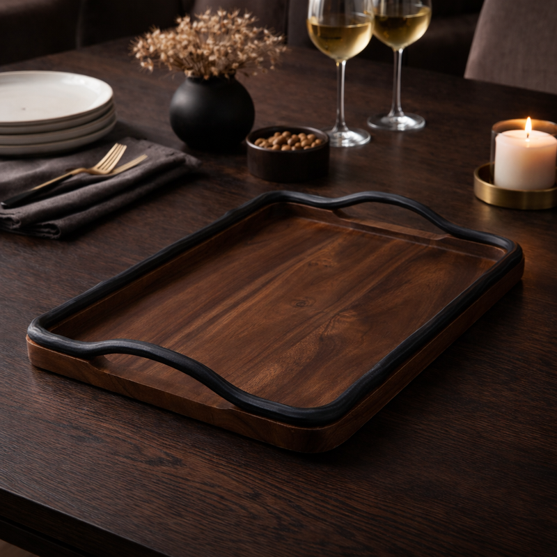 MERIDIAN BARK-EDGE FUSION TRAY