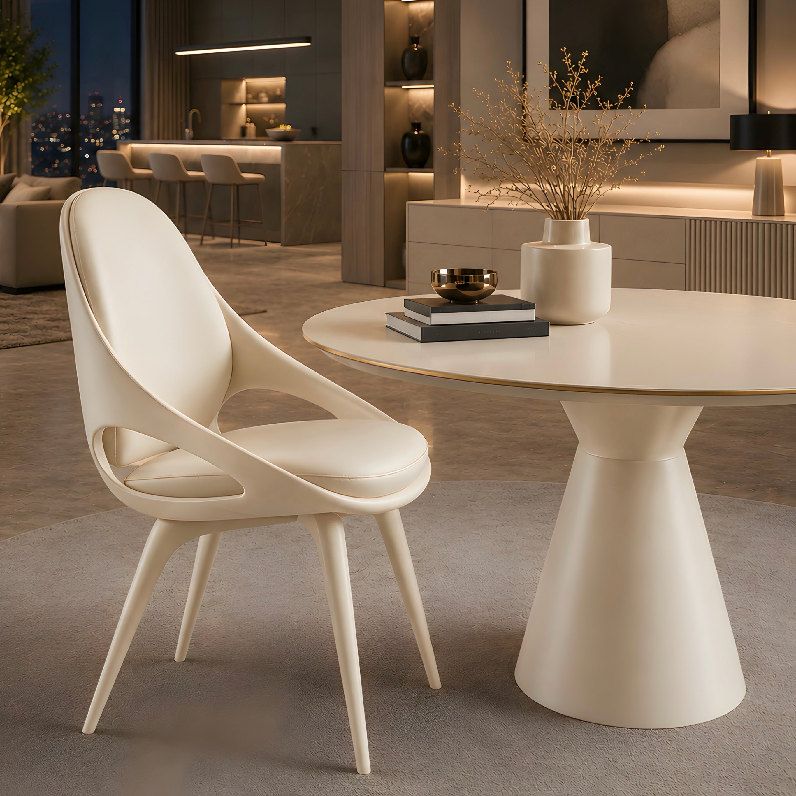 Sculptural Dining Chair