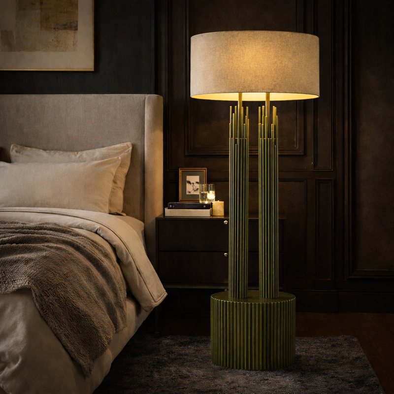 MERIDIAN TWIN-COLUMN FLOOR LAMP