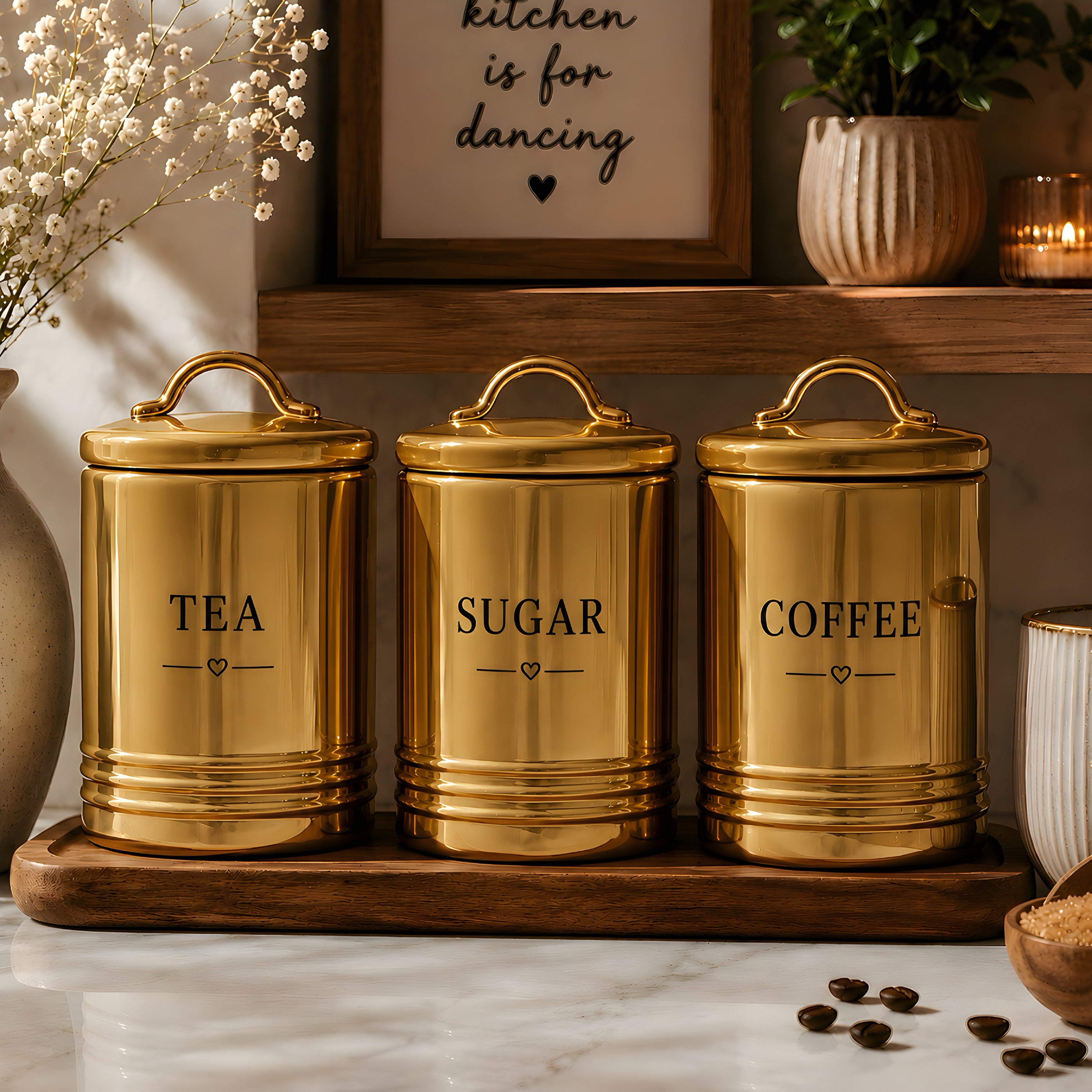 Sable Luxe Canister Trio