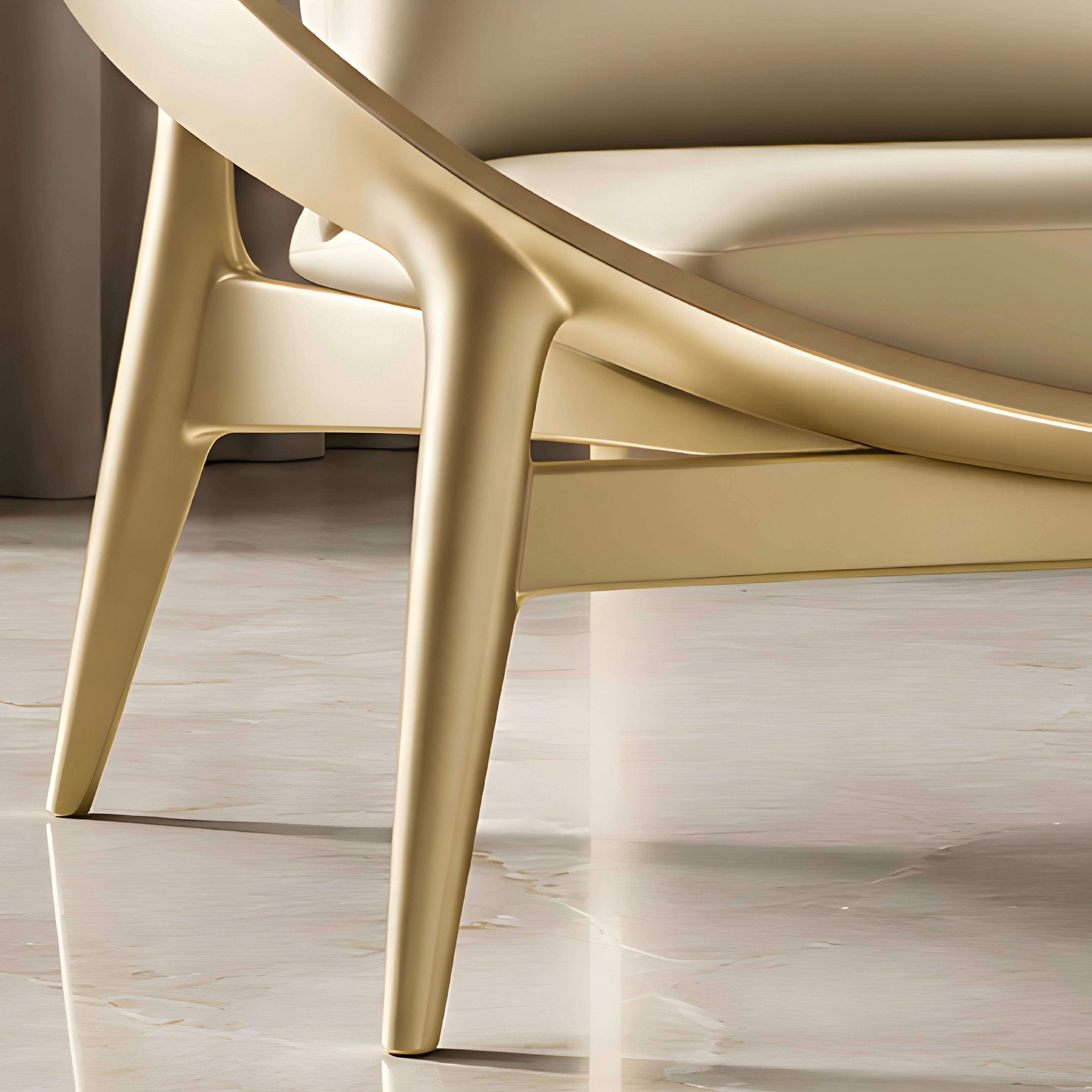 Sculptural Lounge Chair