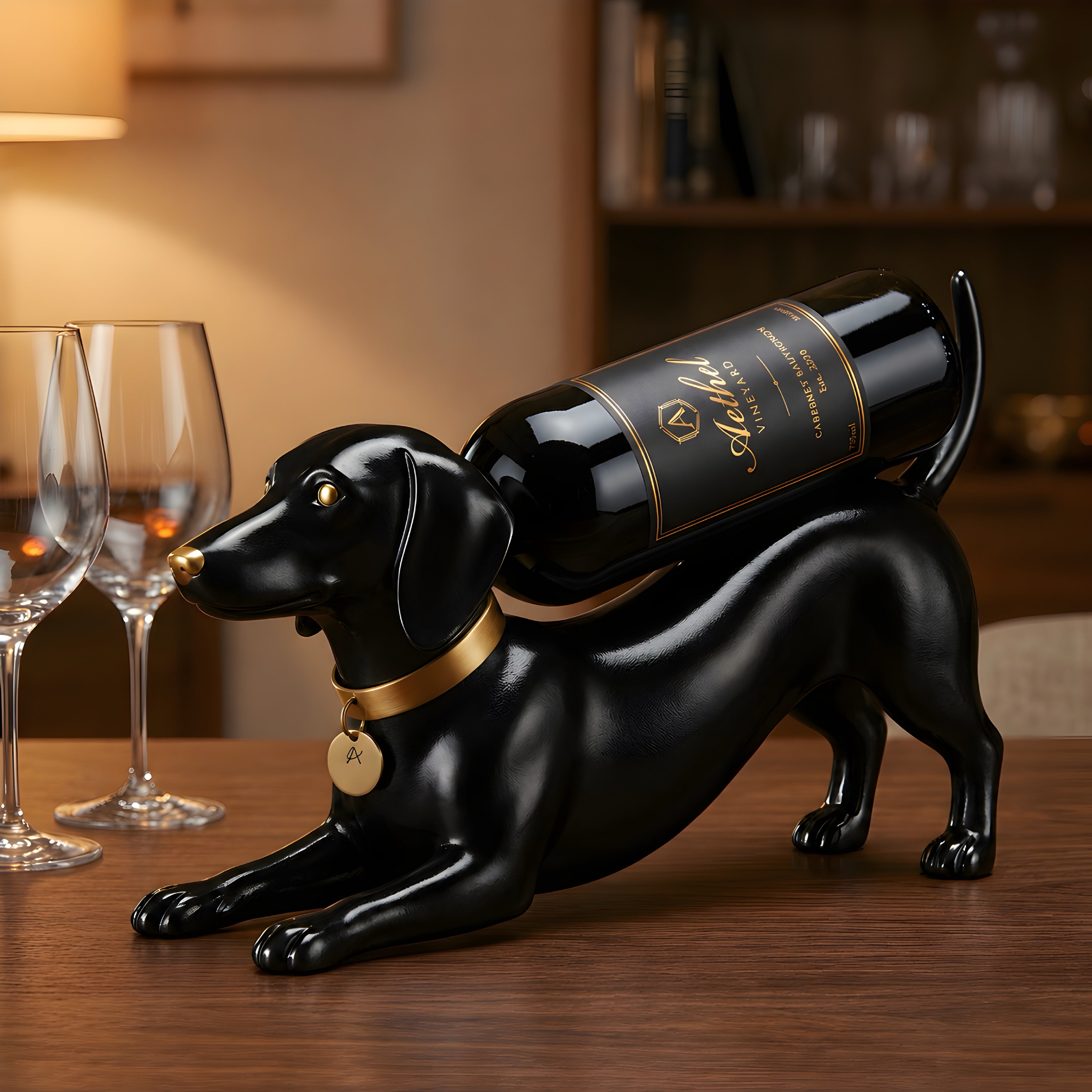 Hound Wine Holder