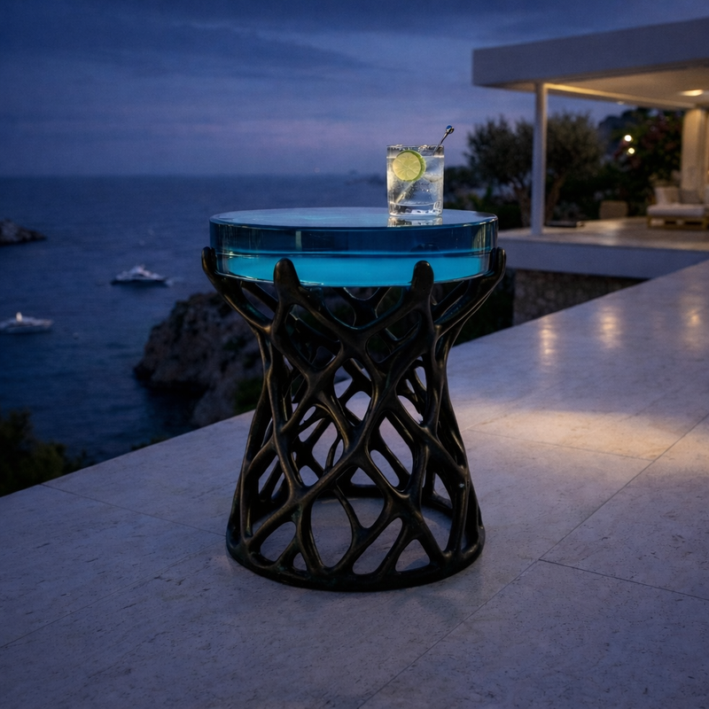 HELIOS GENERATIVE PLINTH & STOOL
