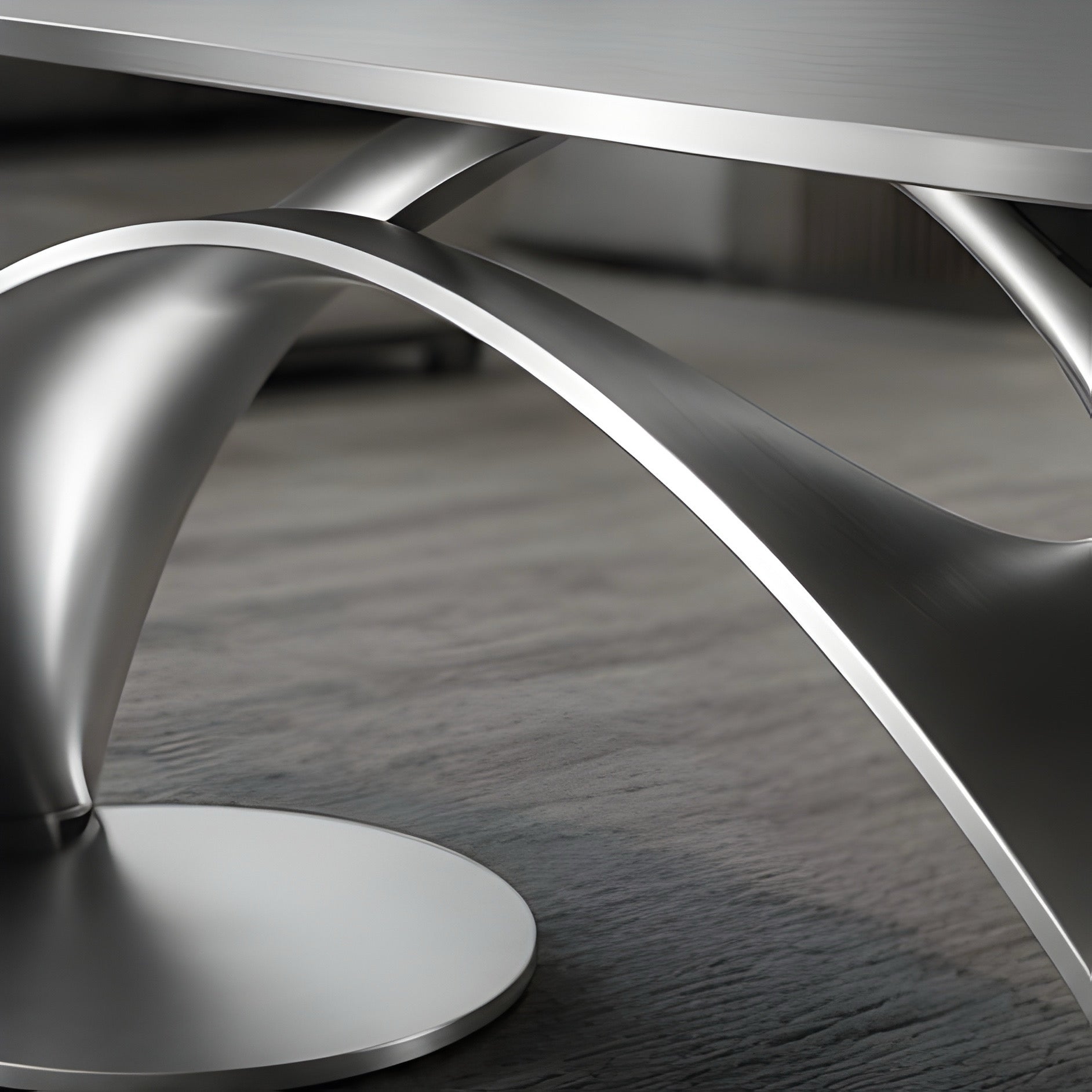 Sculptural Arc Coffee Table