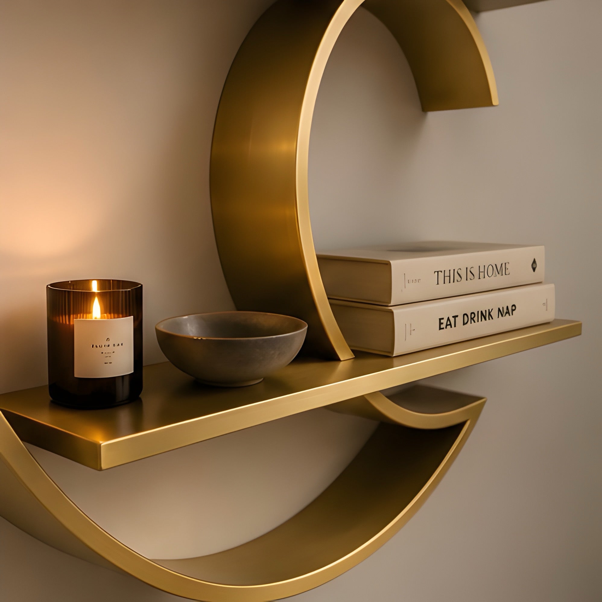 Celestia Circular Shelve